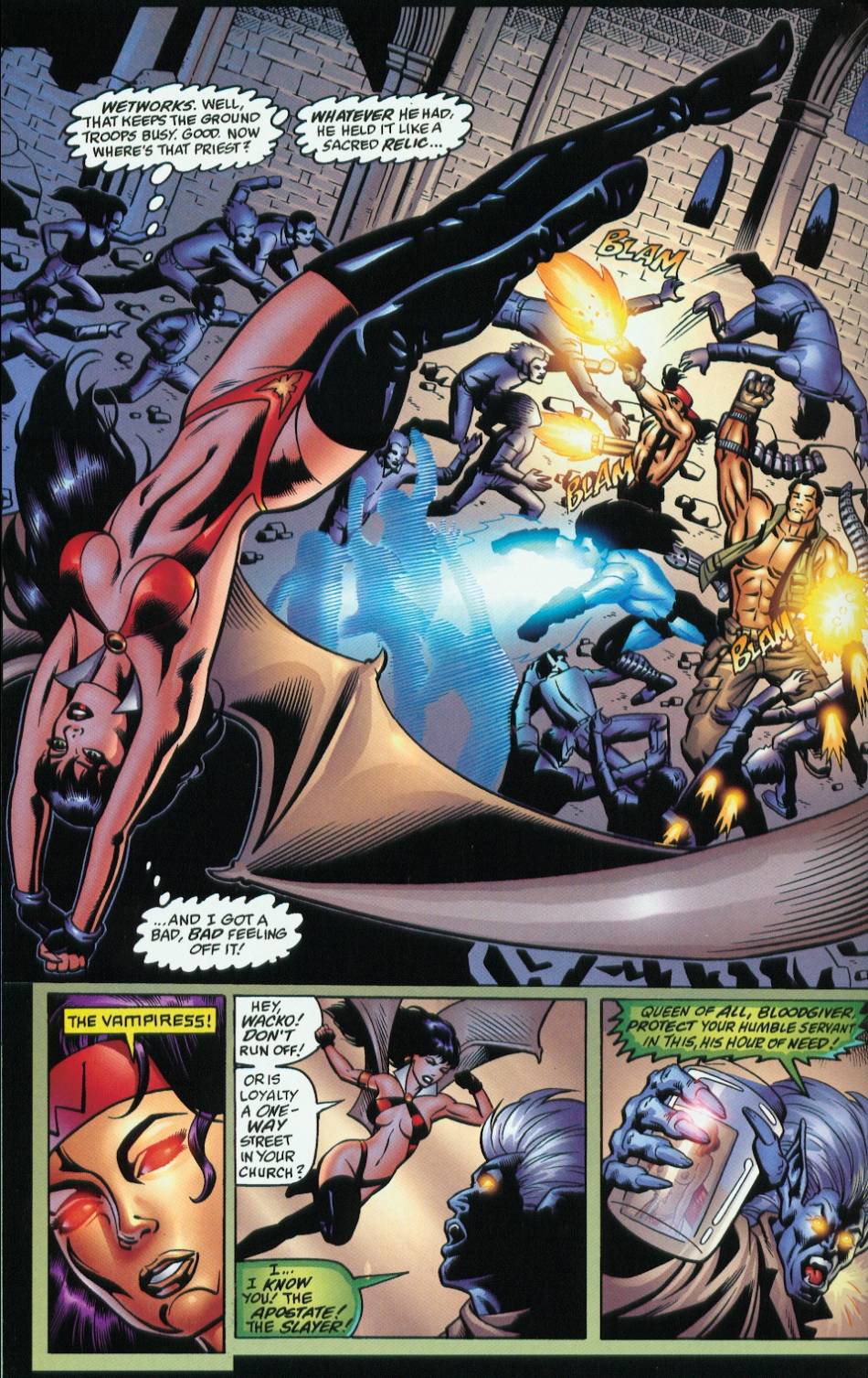 Read online Vampirella/Wetworks comic -  Issue # Full - 16