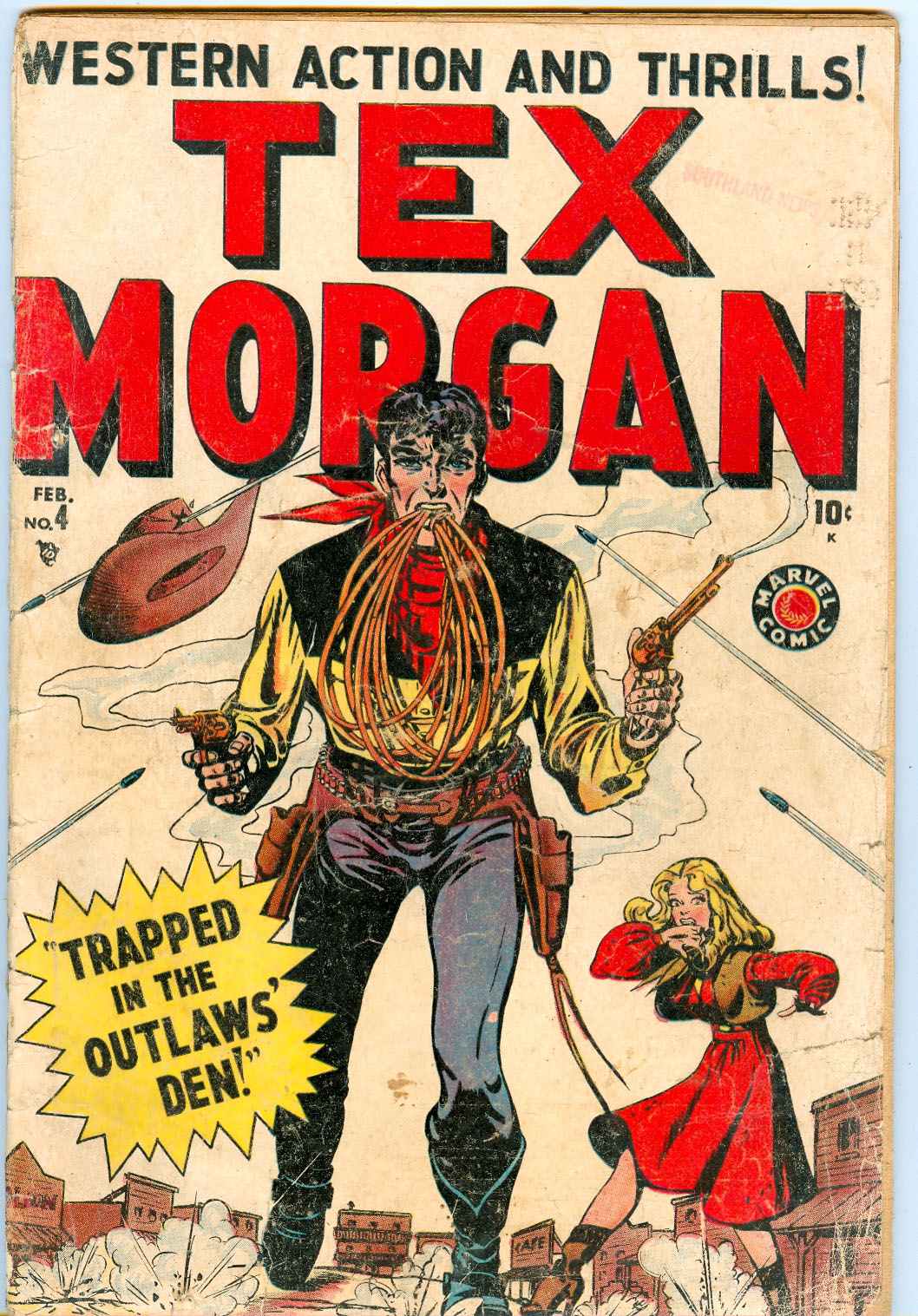 Read online Tex Morgan comic -  Issue #4 - 1