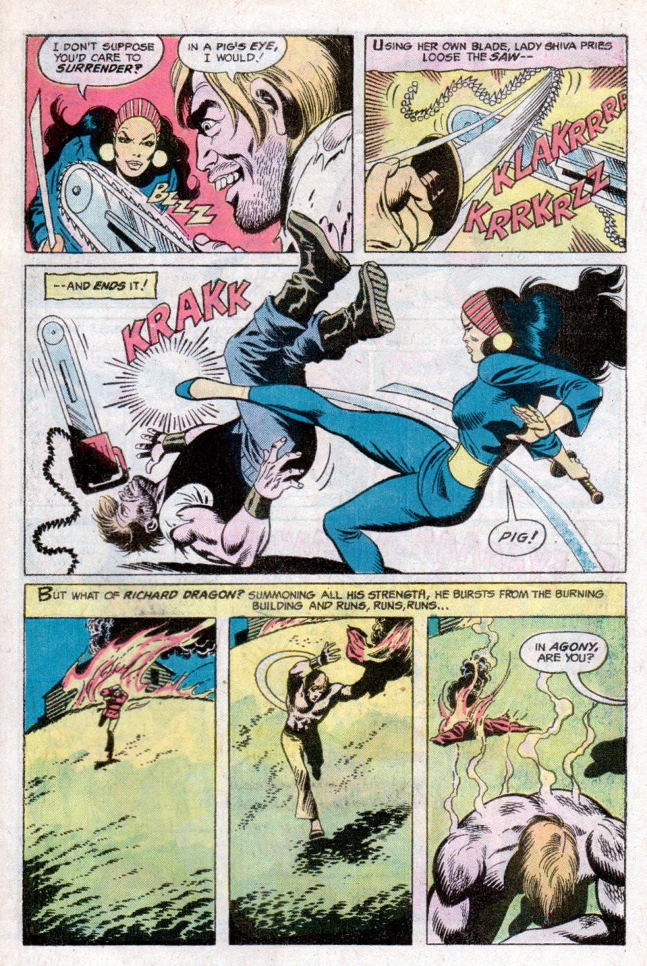 Read online Richard Dragon, Kung-Fu Fighter comic -  Issue #10 - 17