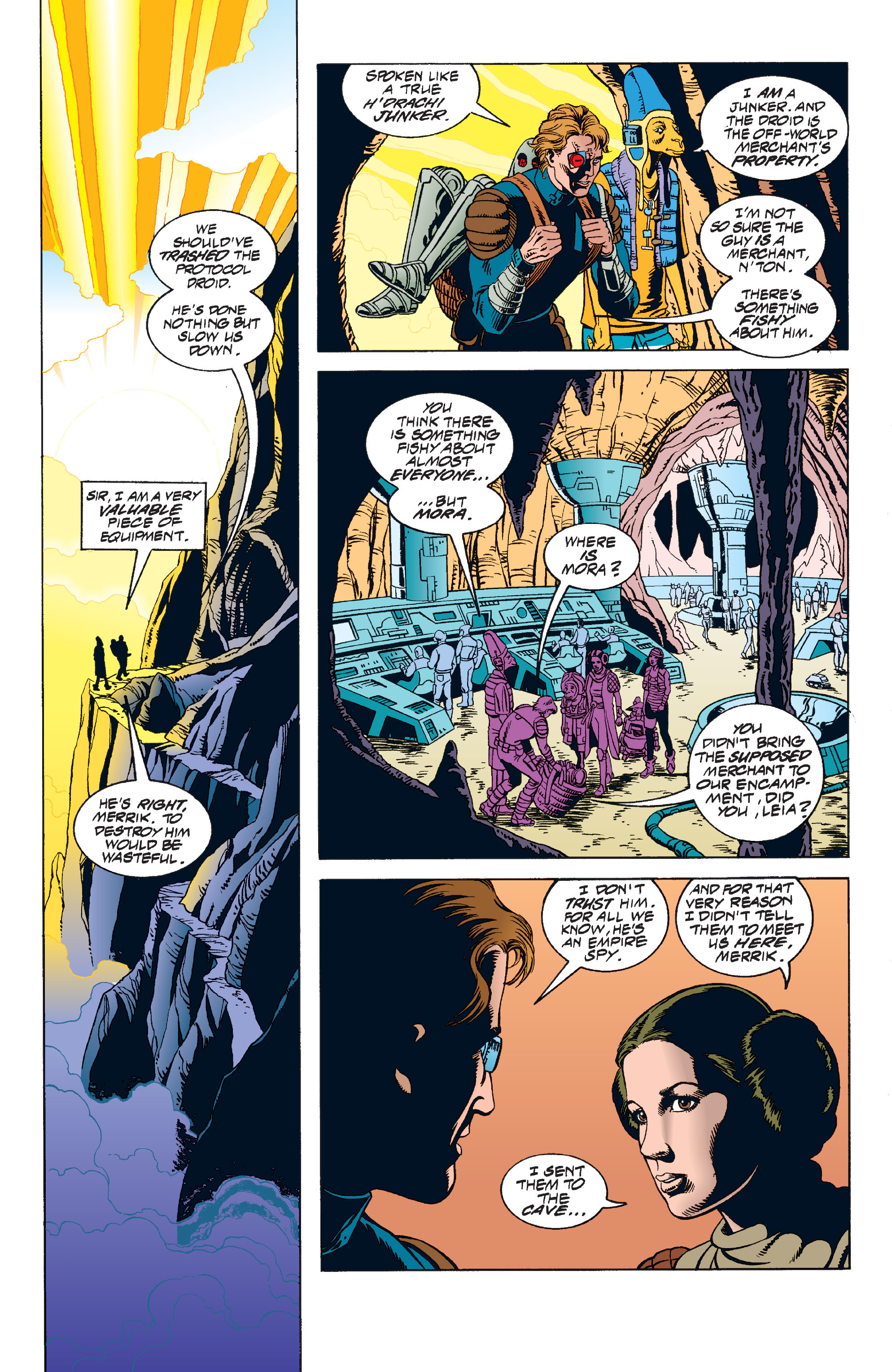 Read online Star Wars: River of Chaos comic -  Issue #2 - 6