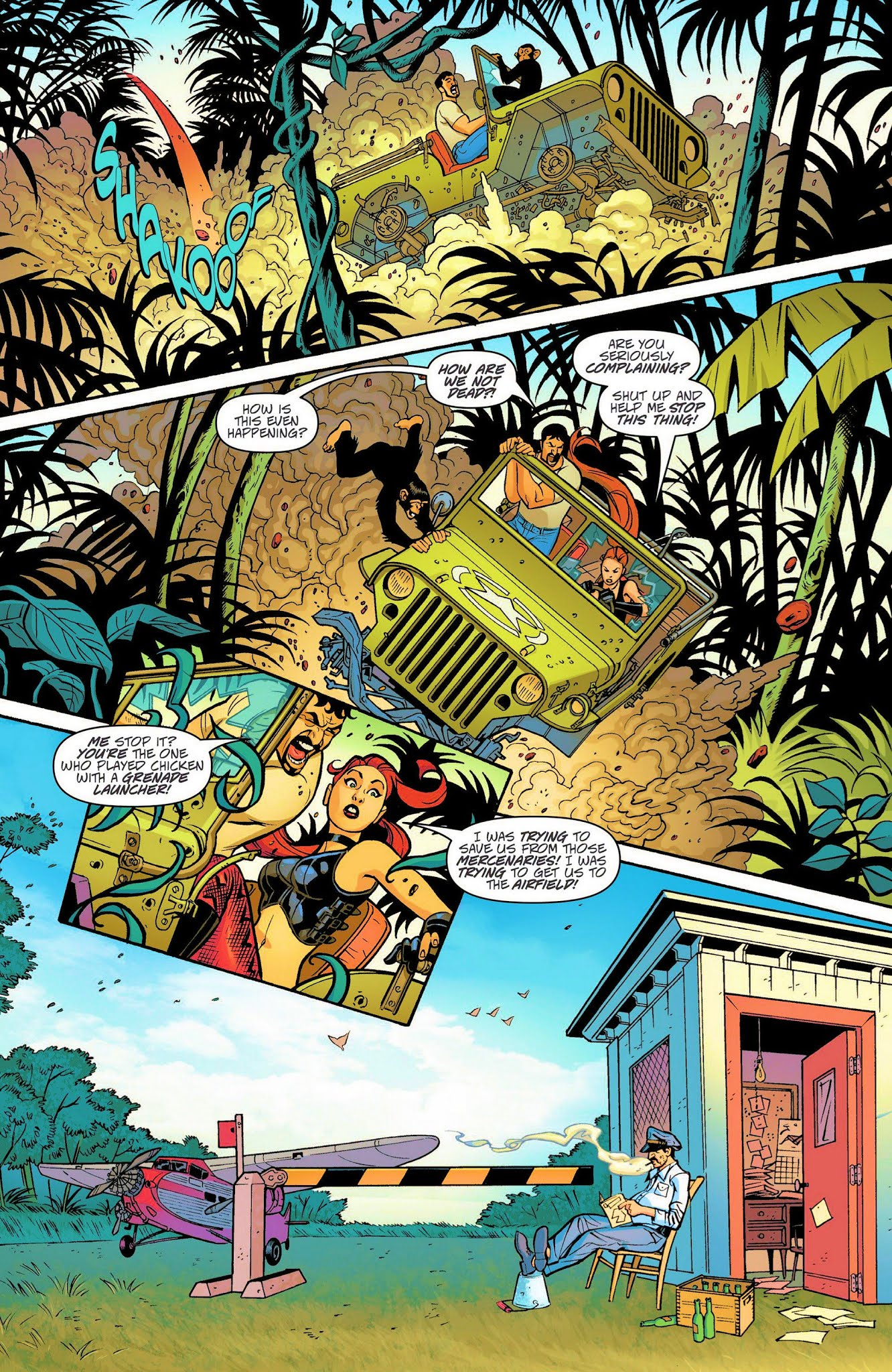 Read online Danger Girl: Trinity comic -  Issue #3 - 4