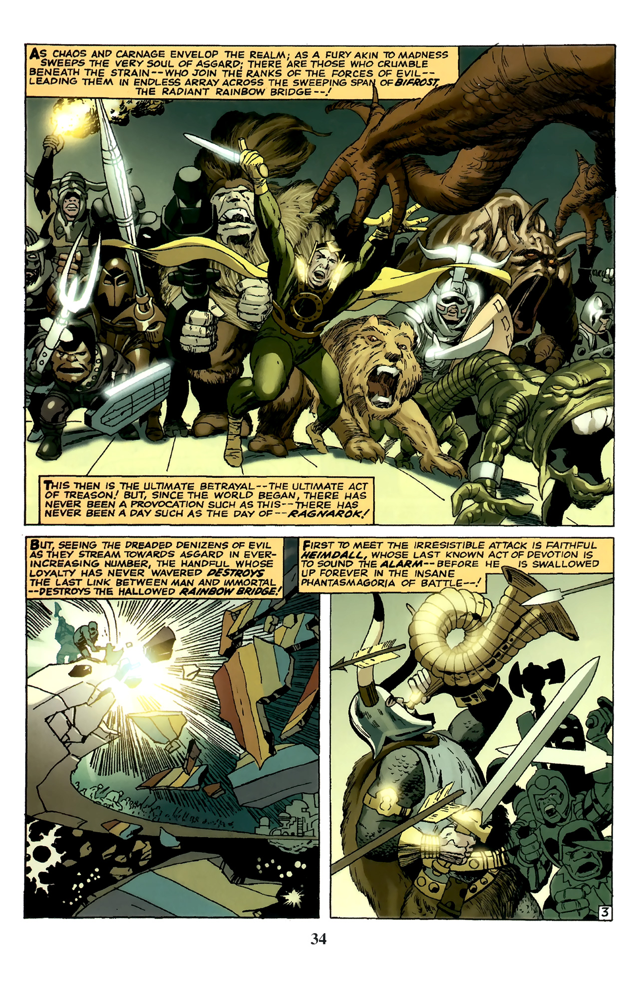 Read online Thor: Tales of Asgard by Stan Lee & Jack Kirby comic -  Issue #4 - 36