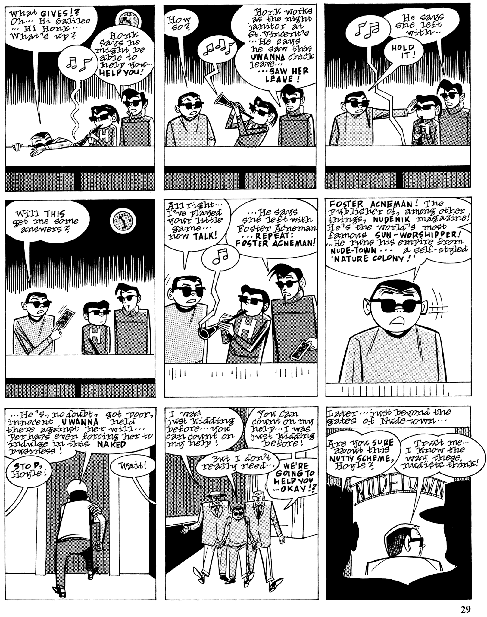 Read online Lloyd Llewellyn comic -  Issue #5 - 31