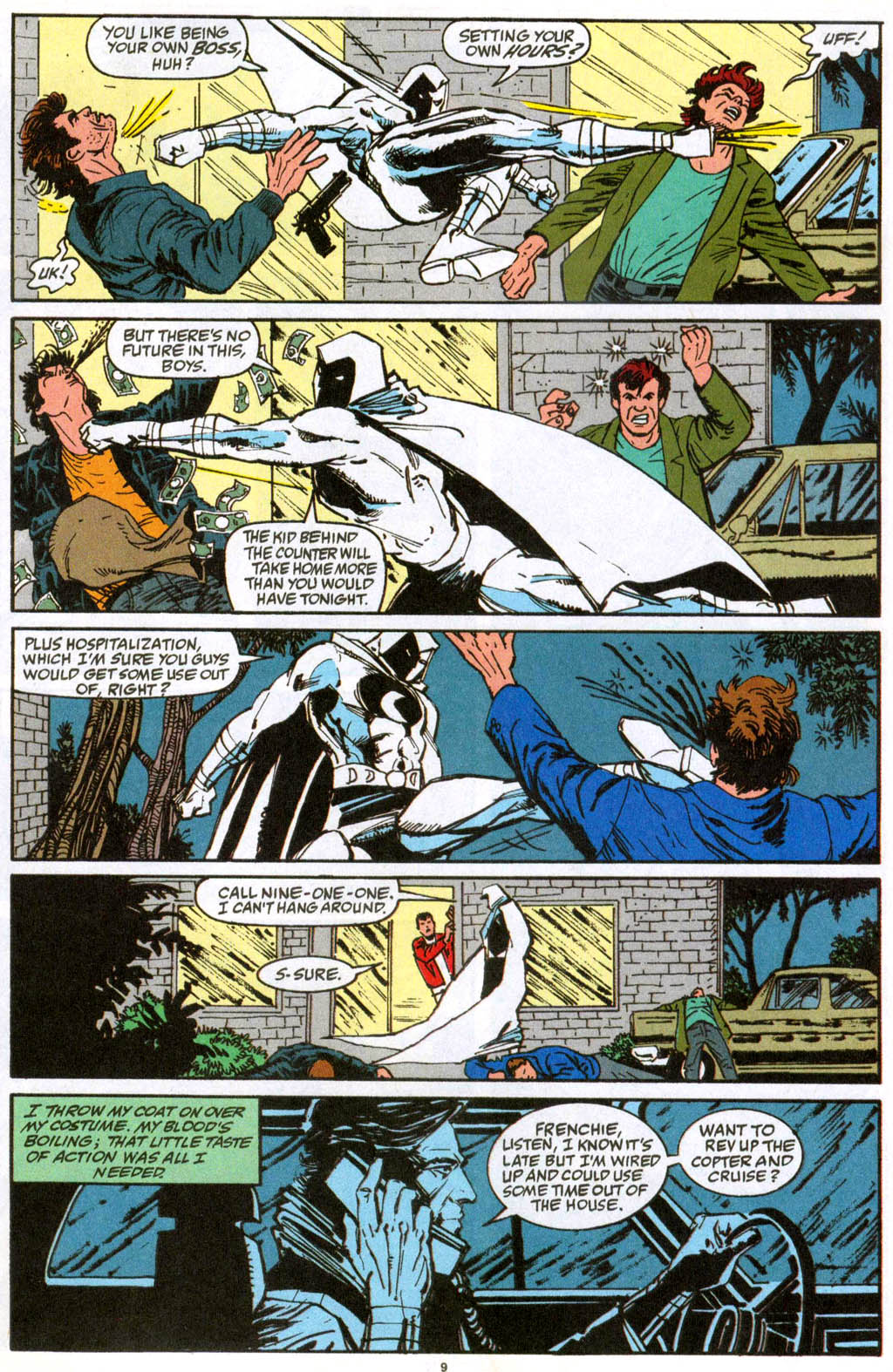 Read online Marc Spector: Moon Knight comic -  Issue #34 - 8