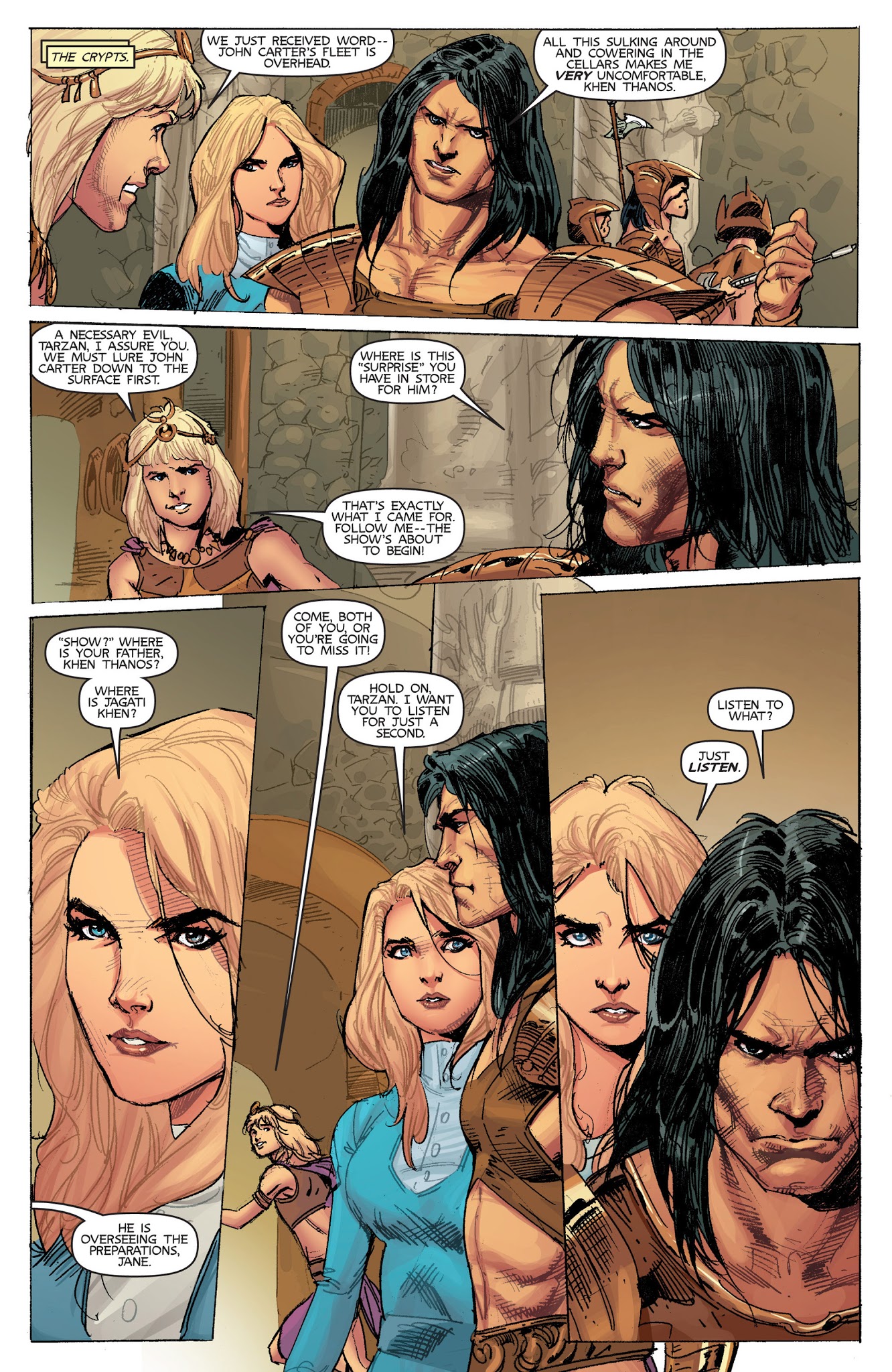 Read online Lords Of Mars comic -  Issue #4 - 5