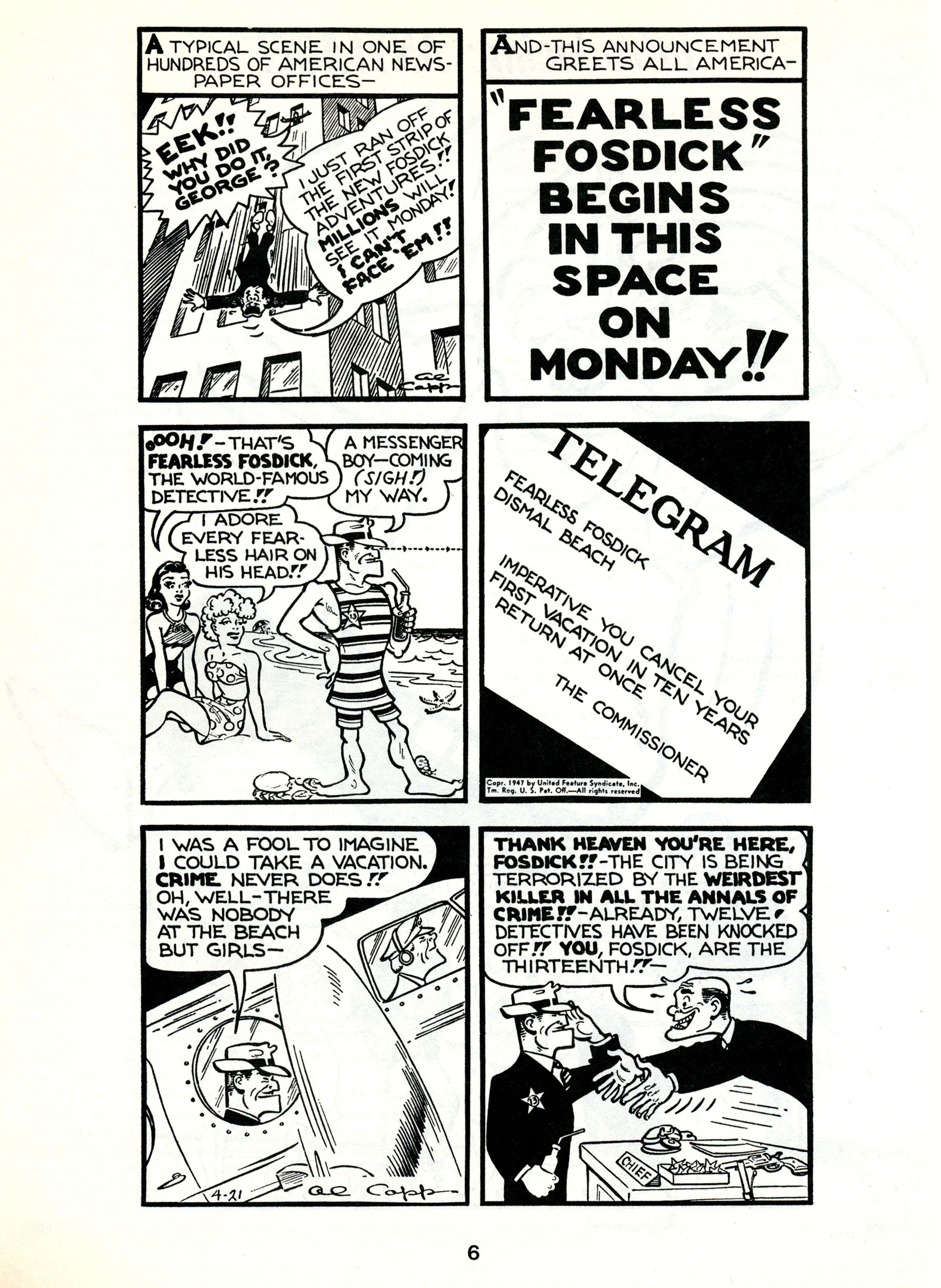 Read online Fearless Fosdick comic -  Issue # TPB - 7