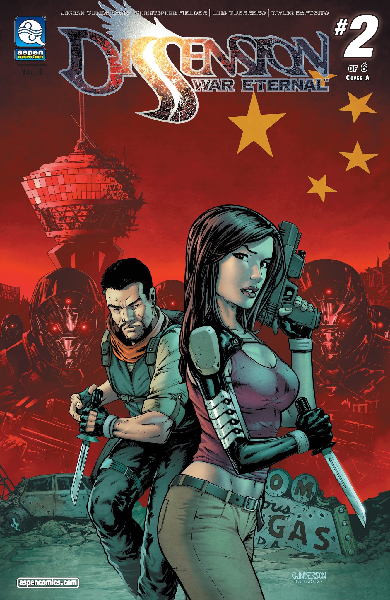 Read online Dissension: War Eternal comic -  Issue #2 - 1