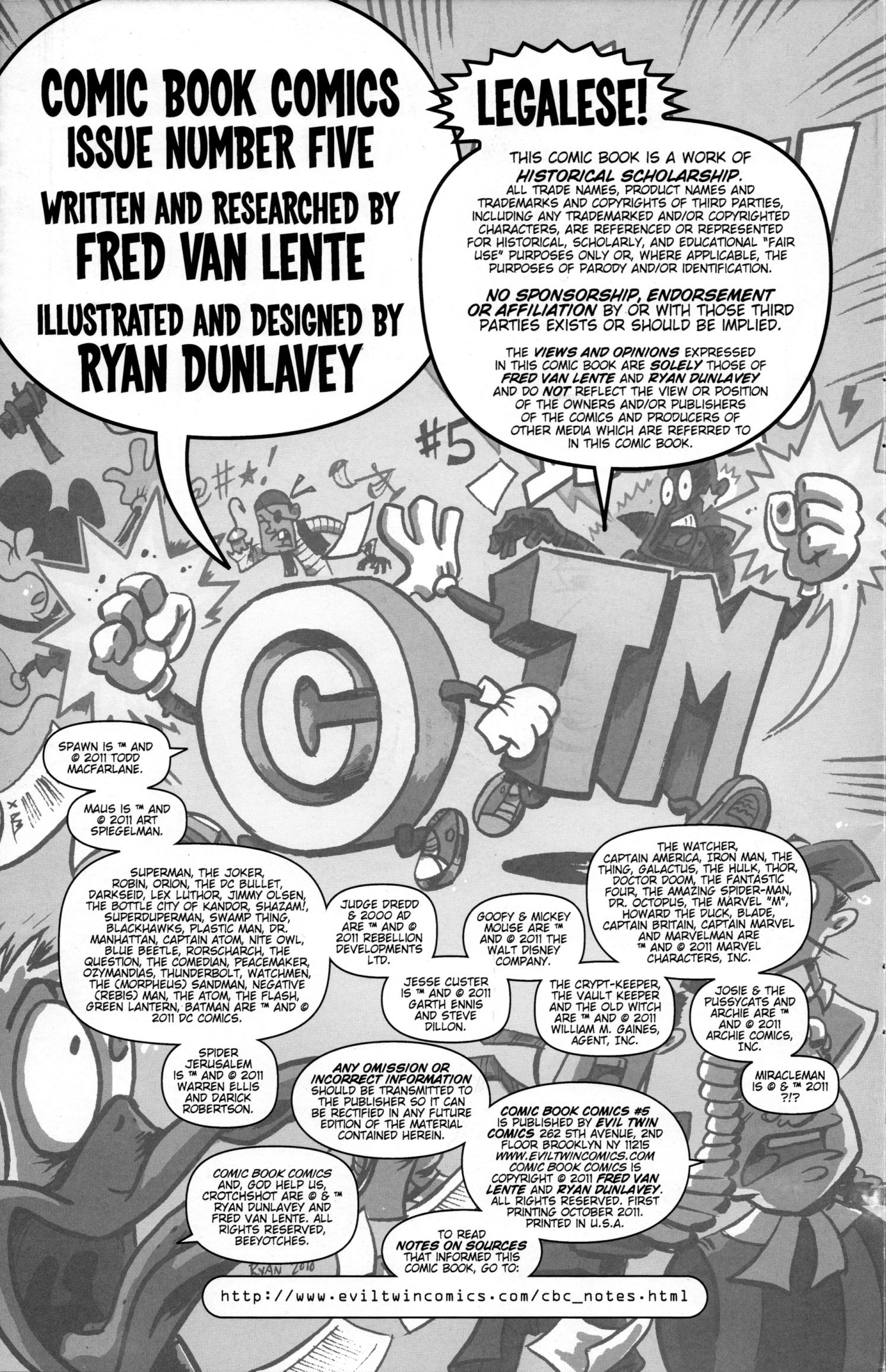 Read online Comic Book Comics comic -  Issue #5 - 2