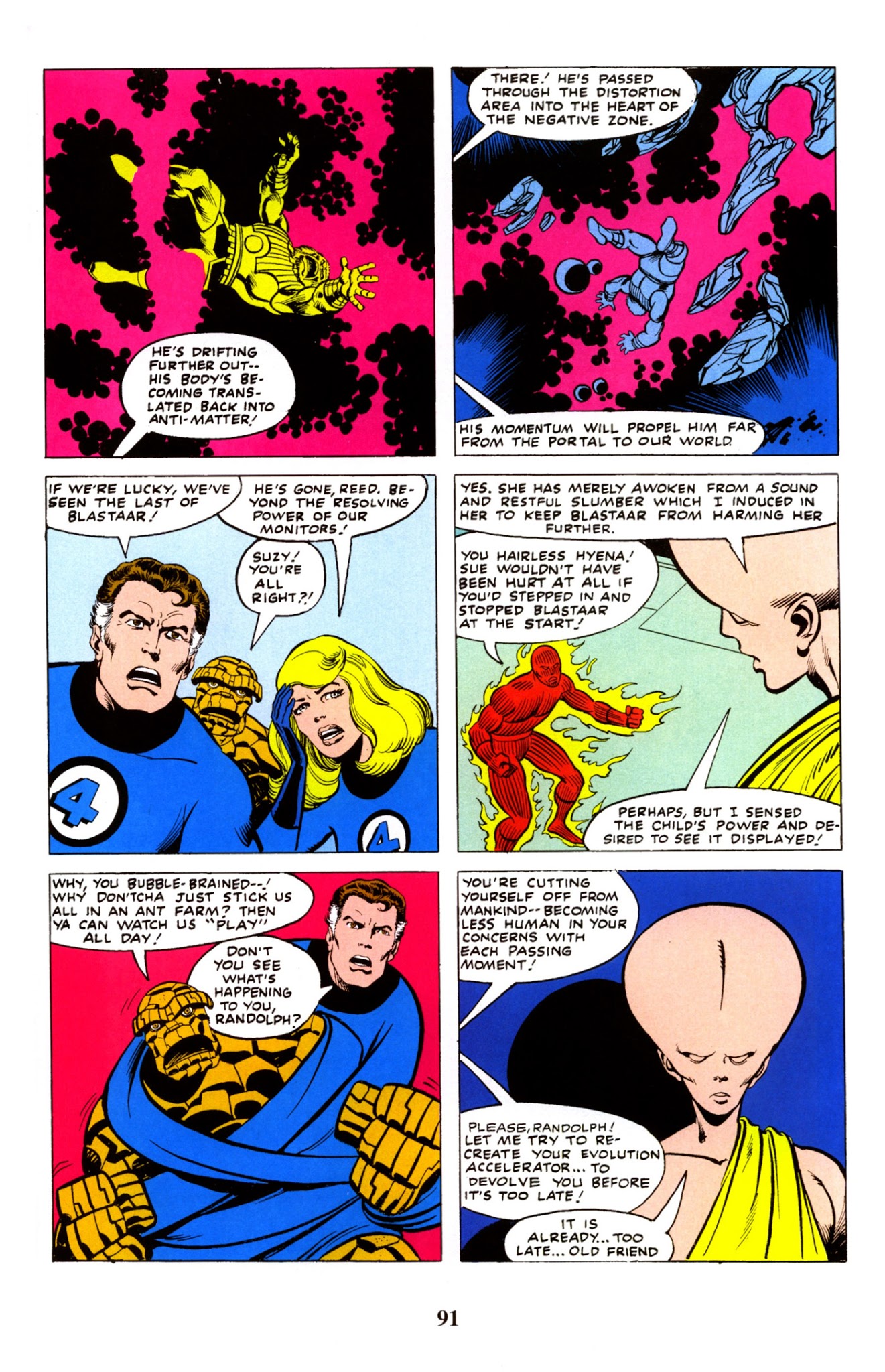 Read online Fantastic Four Visionaries: John Byrne comic -  Issue # TPB 0 - 92