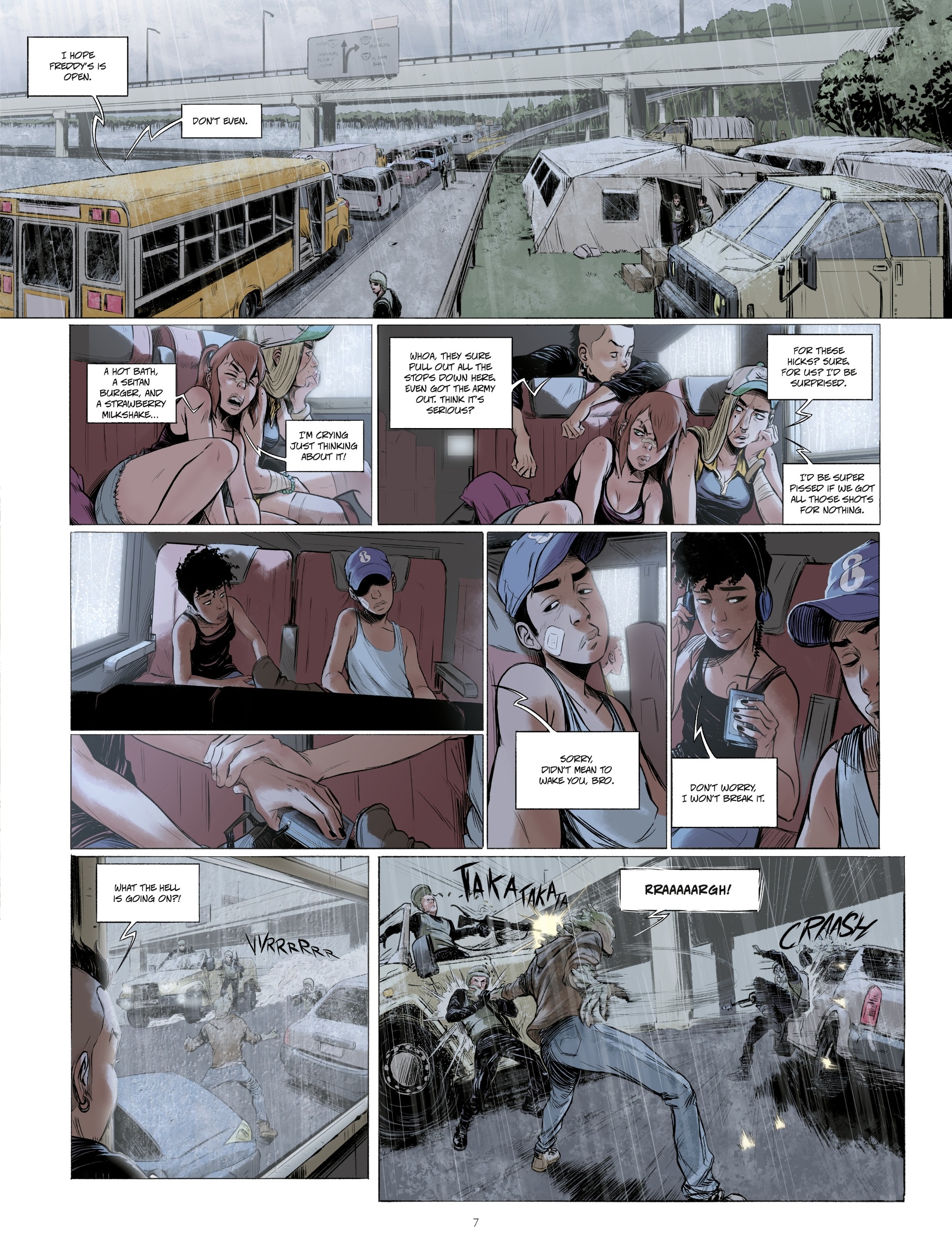 Read online Green Class comic -  Issue #1 - 7