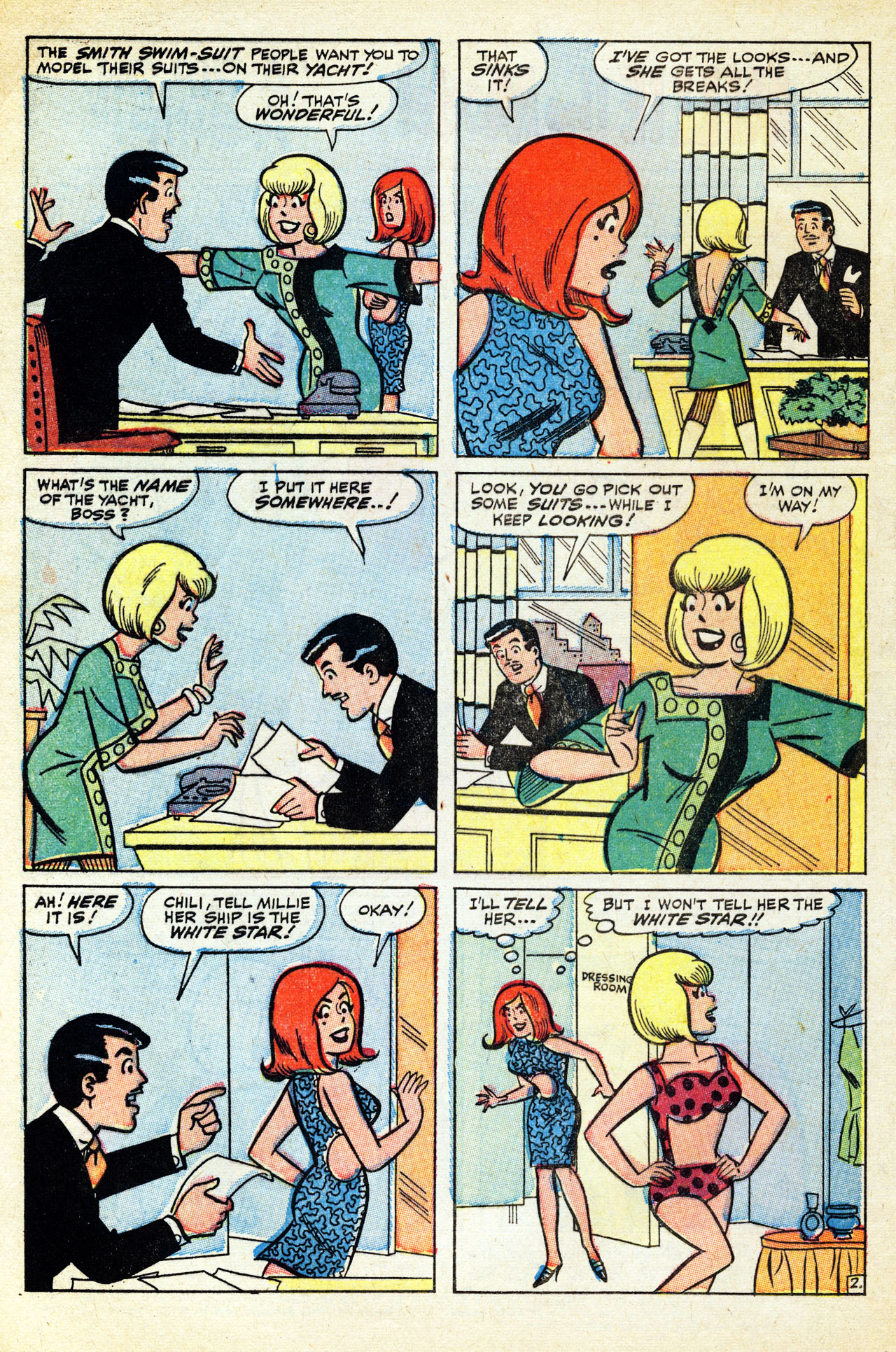 Read online Millie the Model comic -  Issue #155 - 4