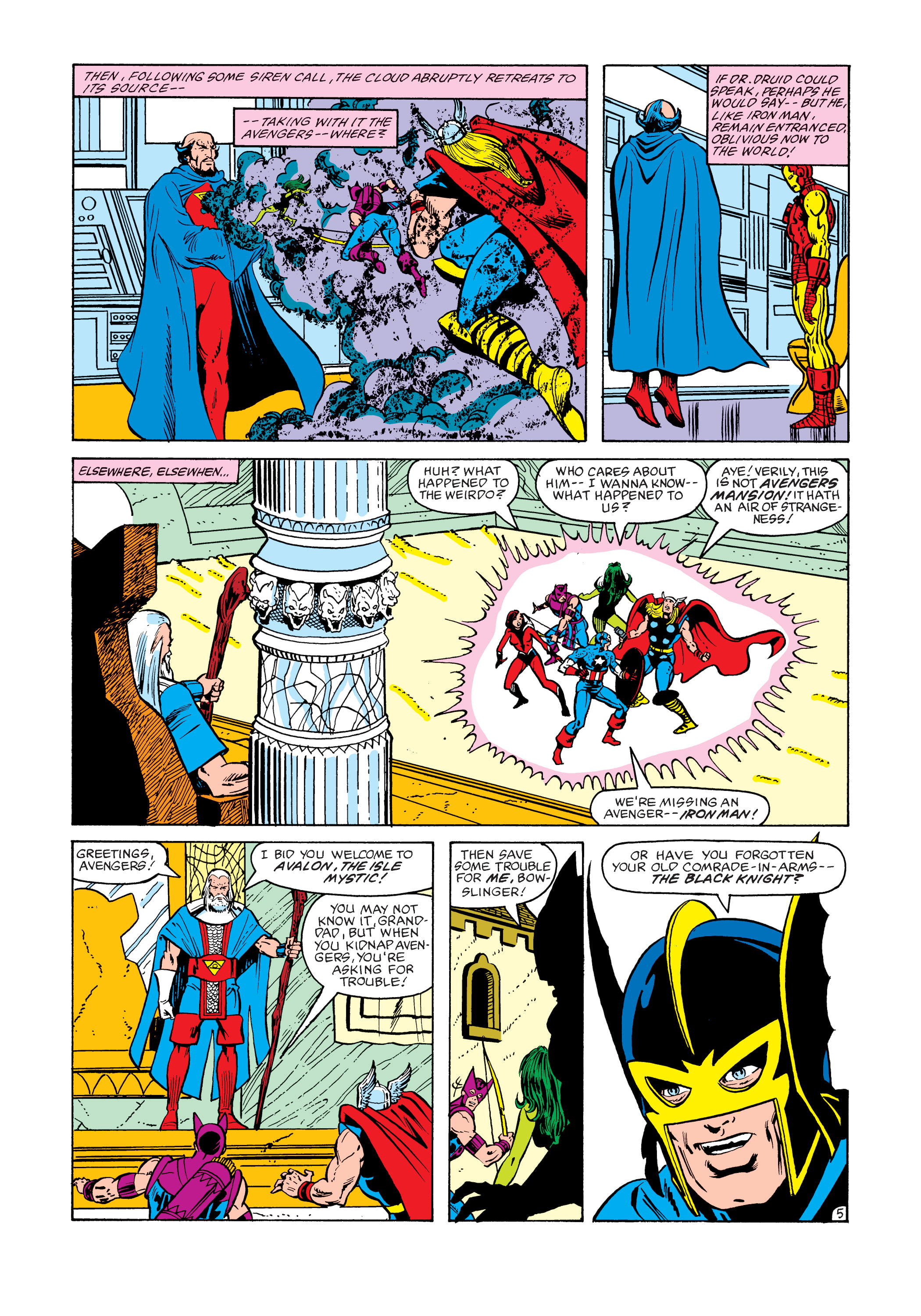 Read online Marvel Masterworks: The Avengers comic -  Issue # TPB 21 (Part 3) - 36