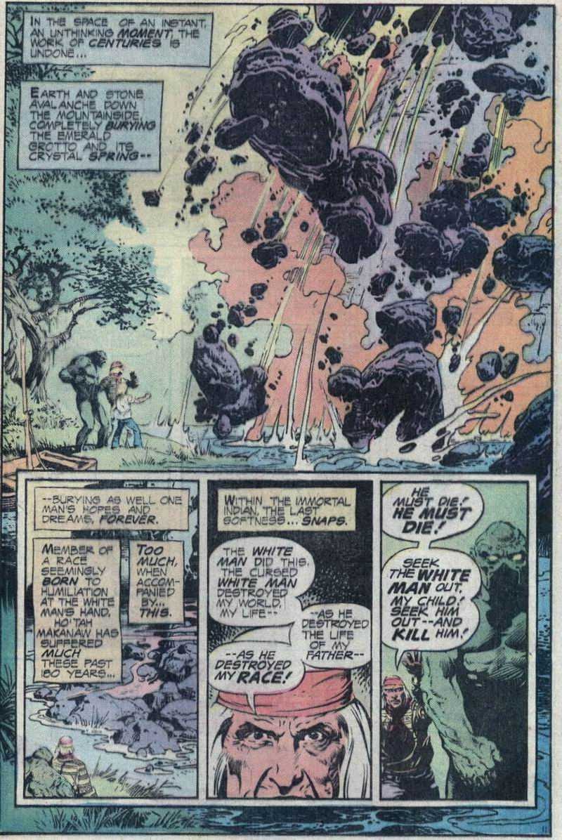 Read online Swamp Thing (1972) comic -  Issue #20 - 12