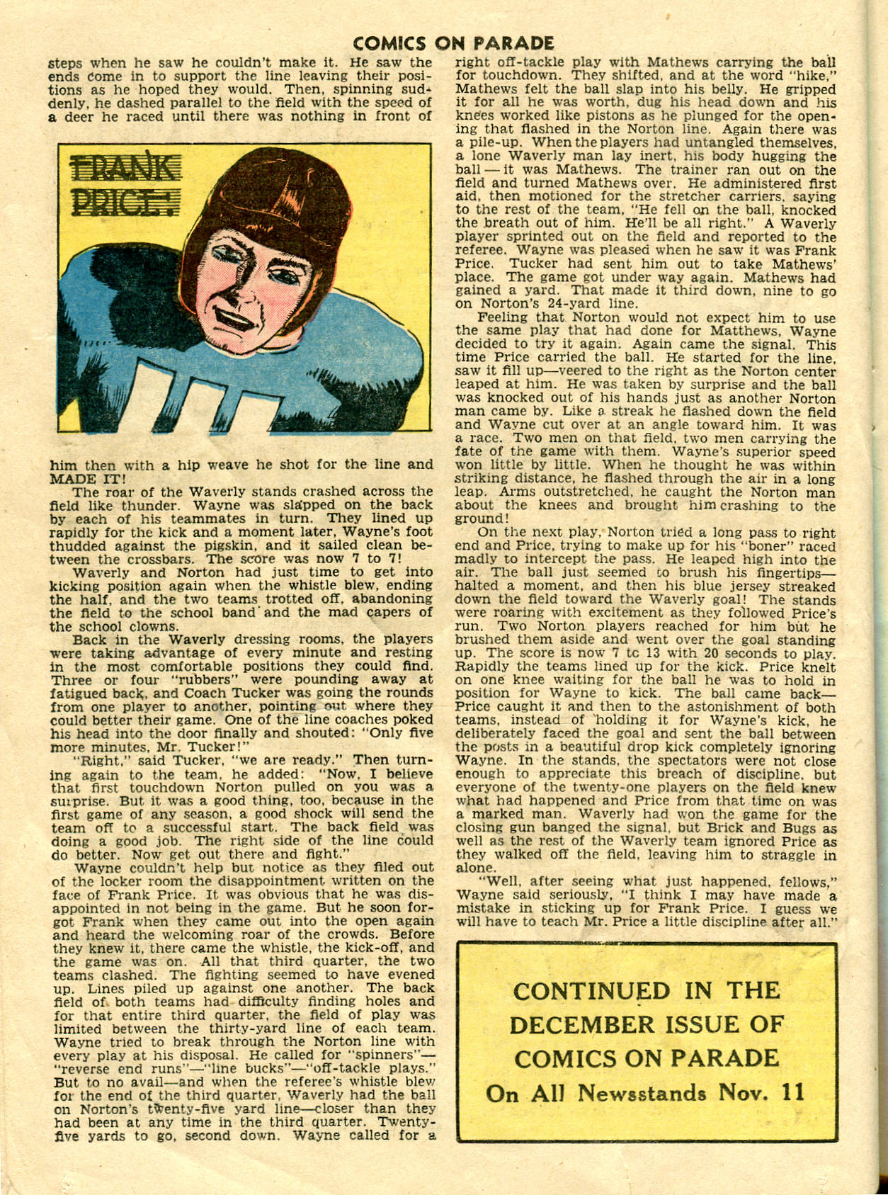 Read online Comics on Parade comic -  Issue #8 - 18