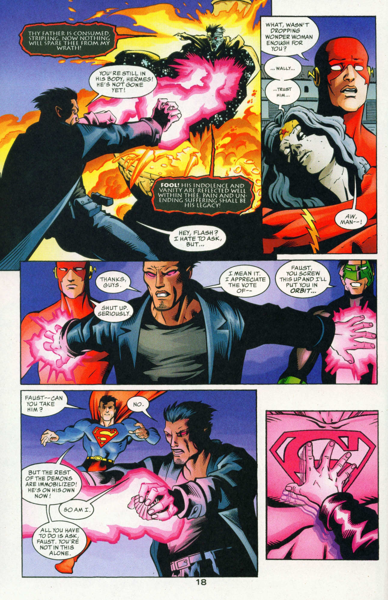 Read online JLA: Black Baptism comic -  Issue #4 - 20