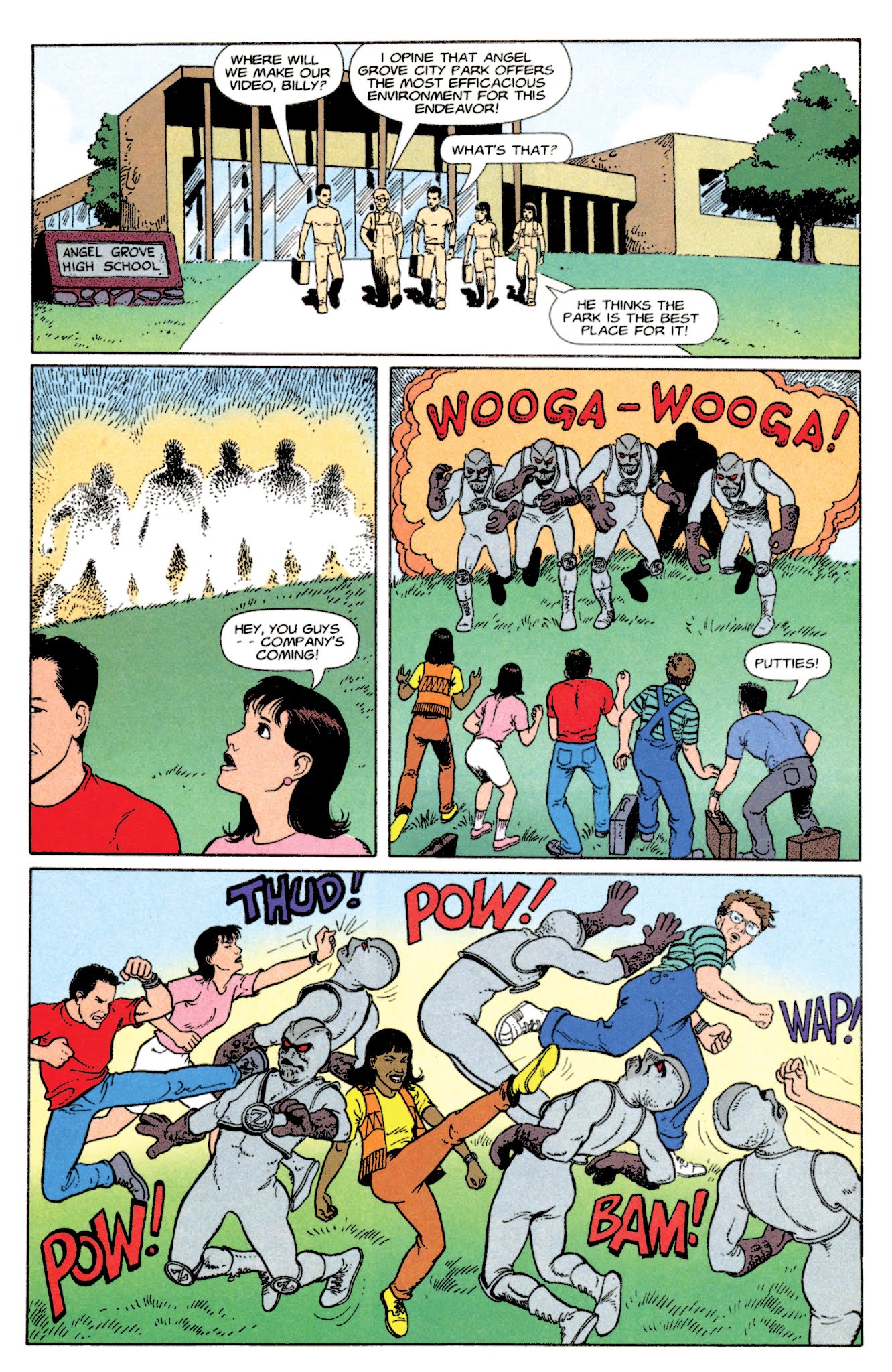 Read online Mighty Morphin Power Rangers Archive comic -  Issue # TPB 1 (Part 1) - 94