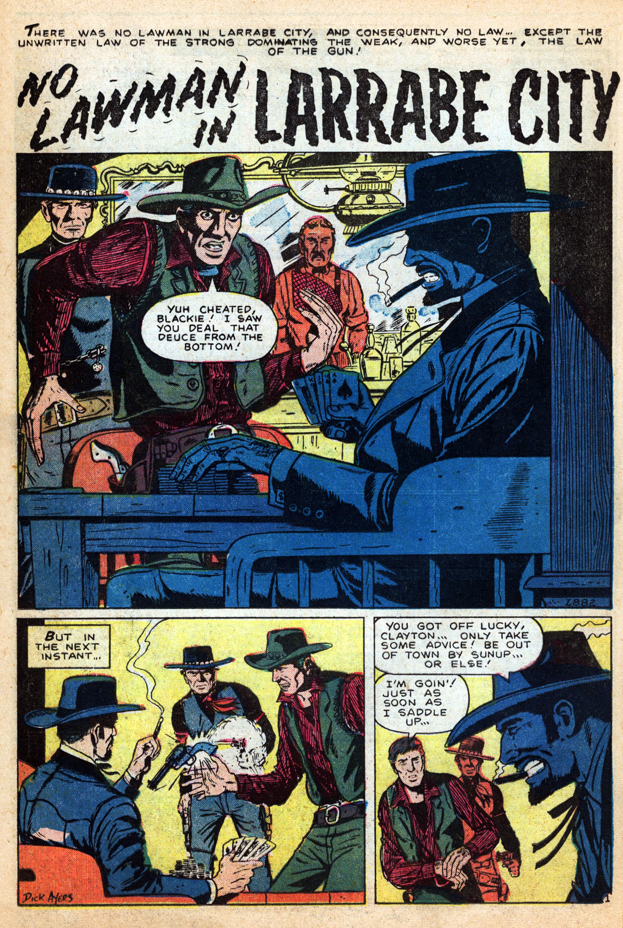 Read online Western Outlaws (1954) comic -  Issue #20 - 16