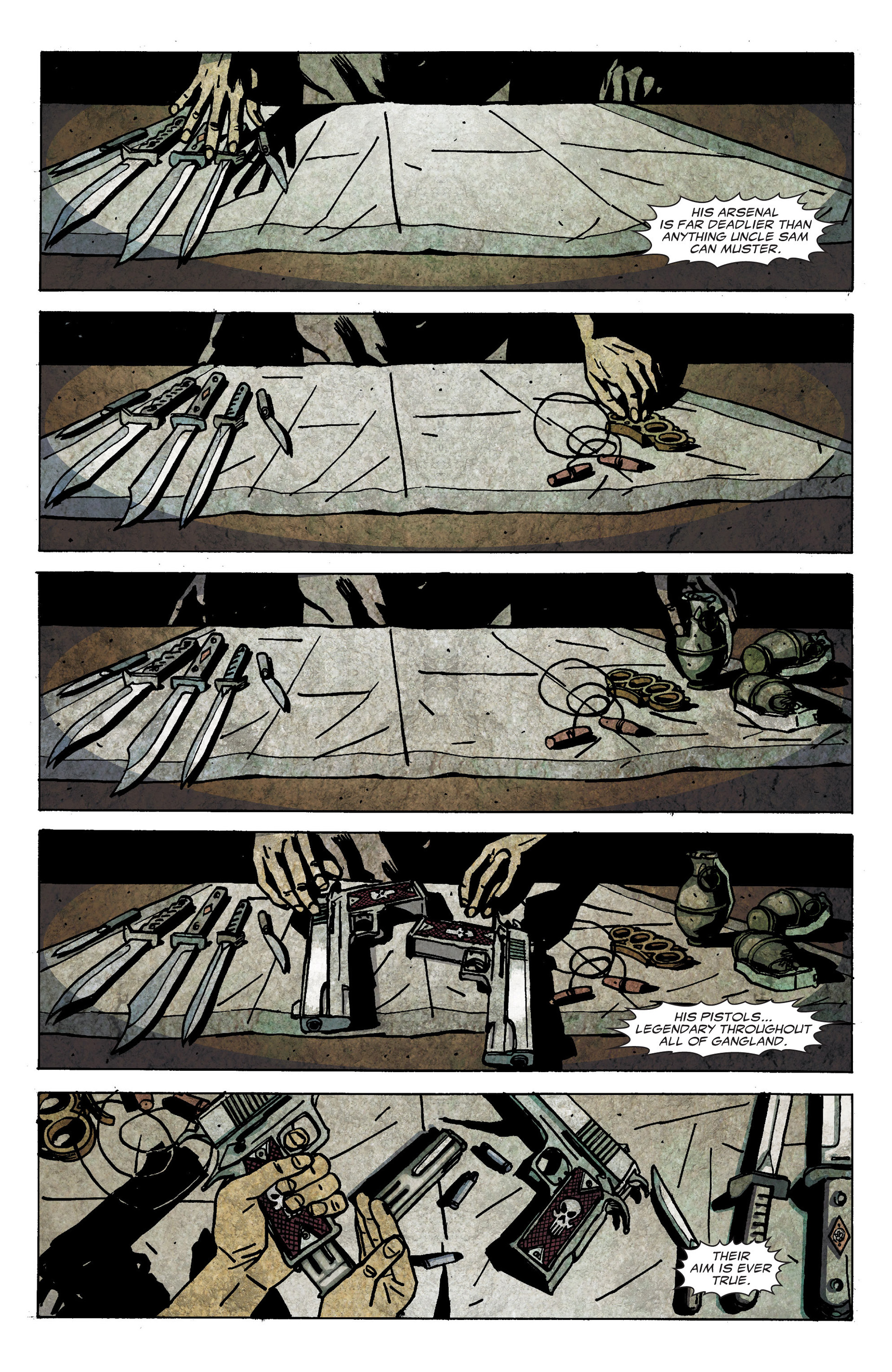 Read online Punisher Noir comic -  Issue #1 - 3