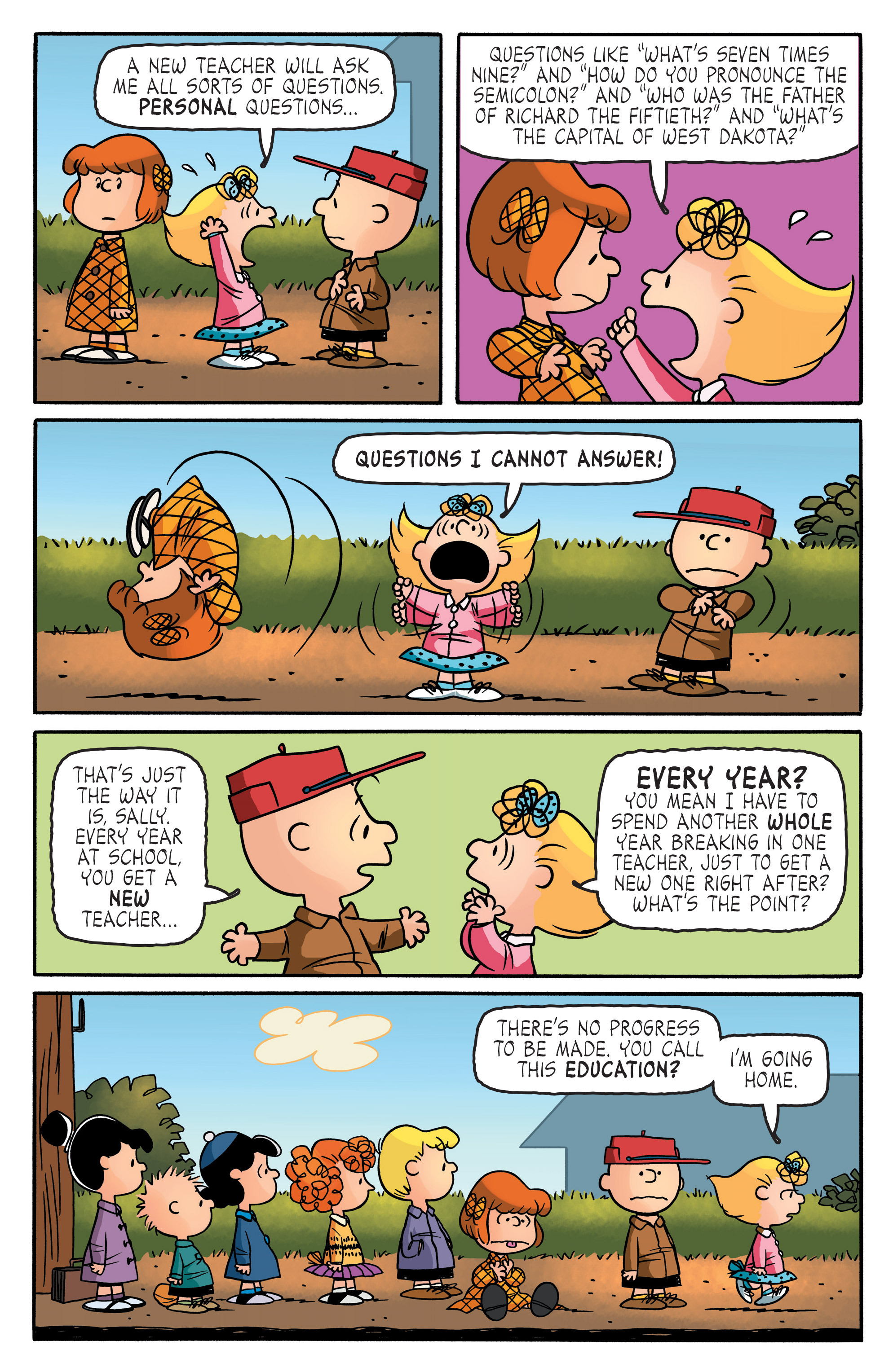 Read online Peanuts (2012) comic Issue 18