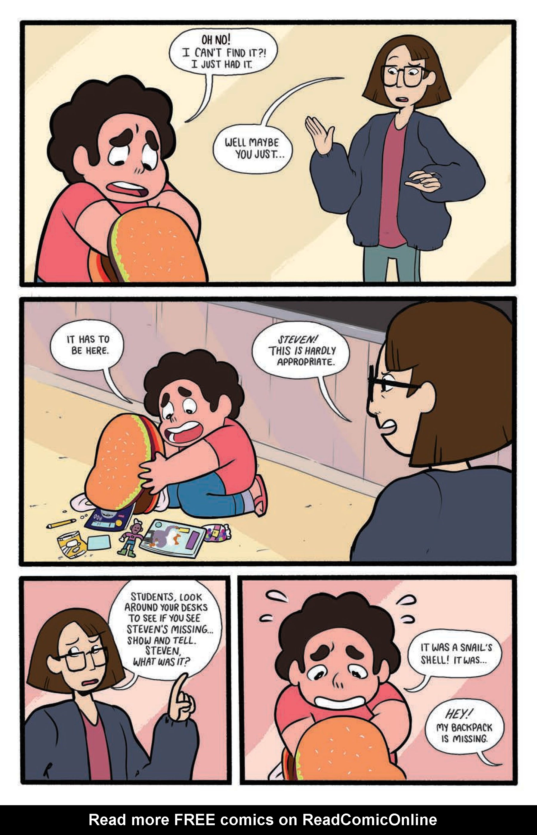 Read online Steven Universe: Too Cool For School comic -  Issue # TPB - 61