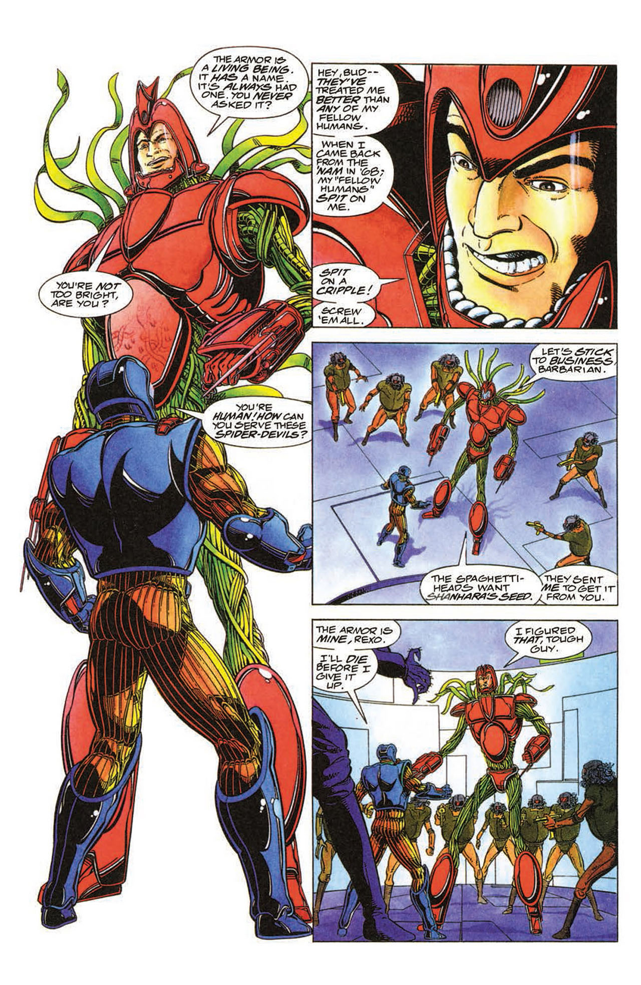 Read online X-O Manowar (1992) comic -  Issue #12 - 6