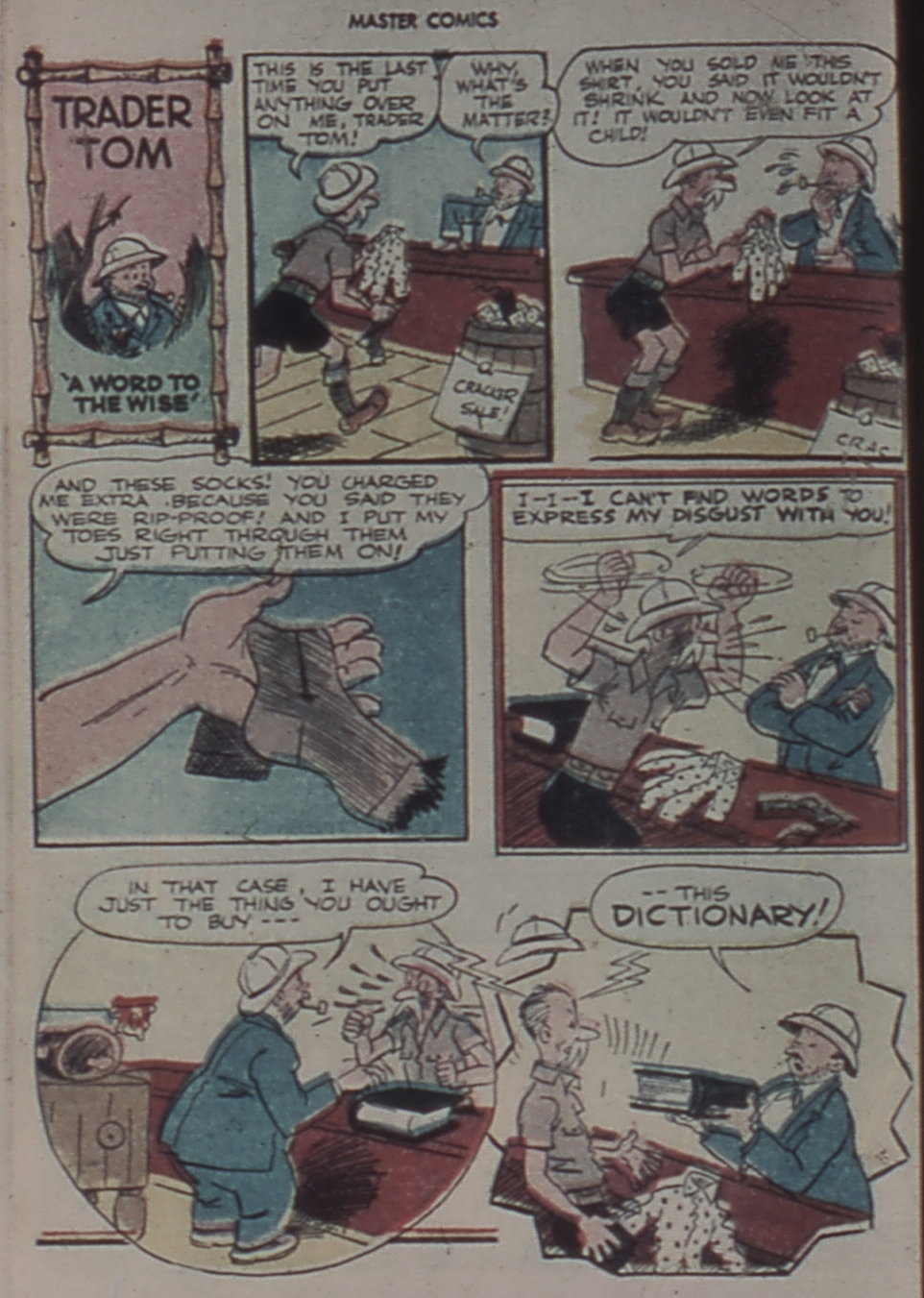 Read online Master Comics comic -  Issue #81 - 12