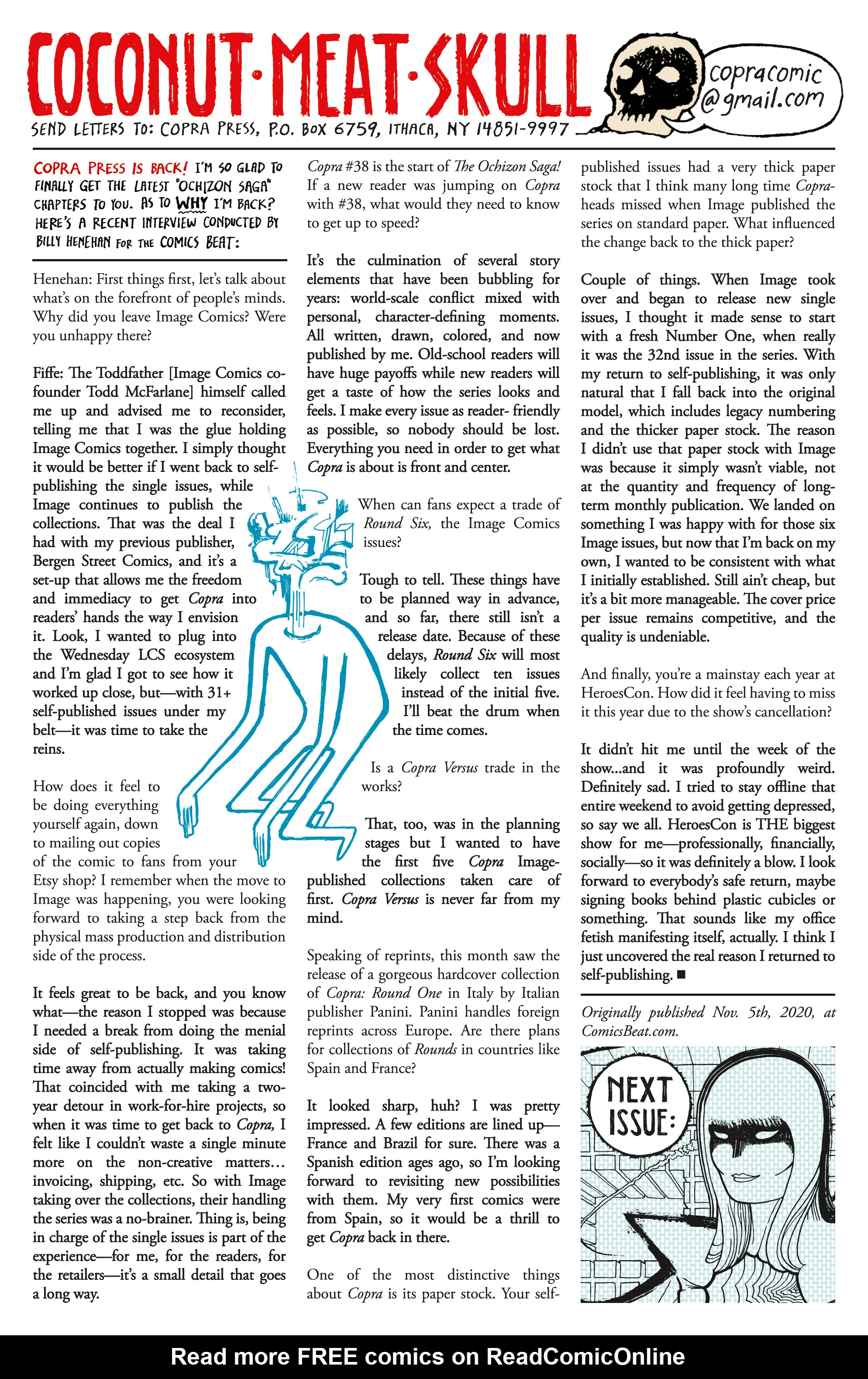Read online Copra comic -  Issue #38 - 27