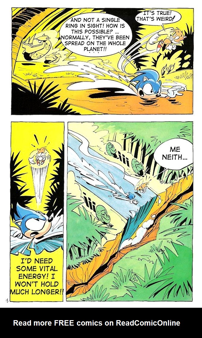 Read online Sonic Adventures: Dans Les Griffes De Robotnik comic -  Issue # Full - 21