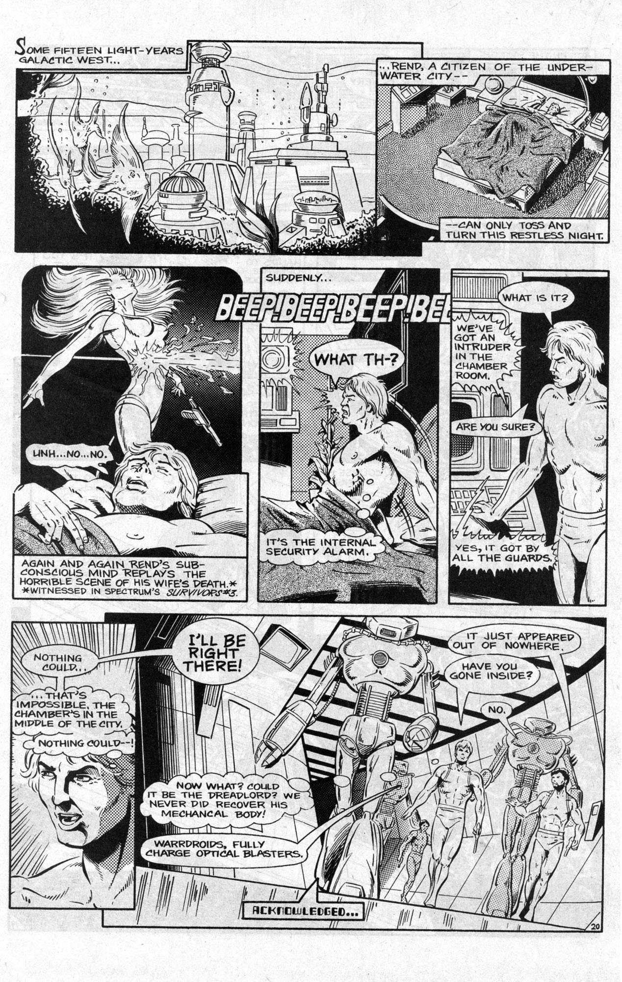 Read online The Survivors (1986) comic -  Issue #2 - 22