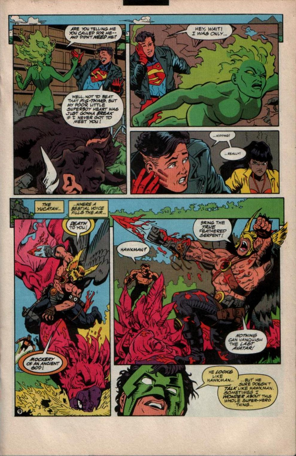 Read online Justice League America comic -  Issue #108 - 10