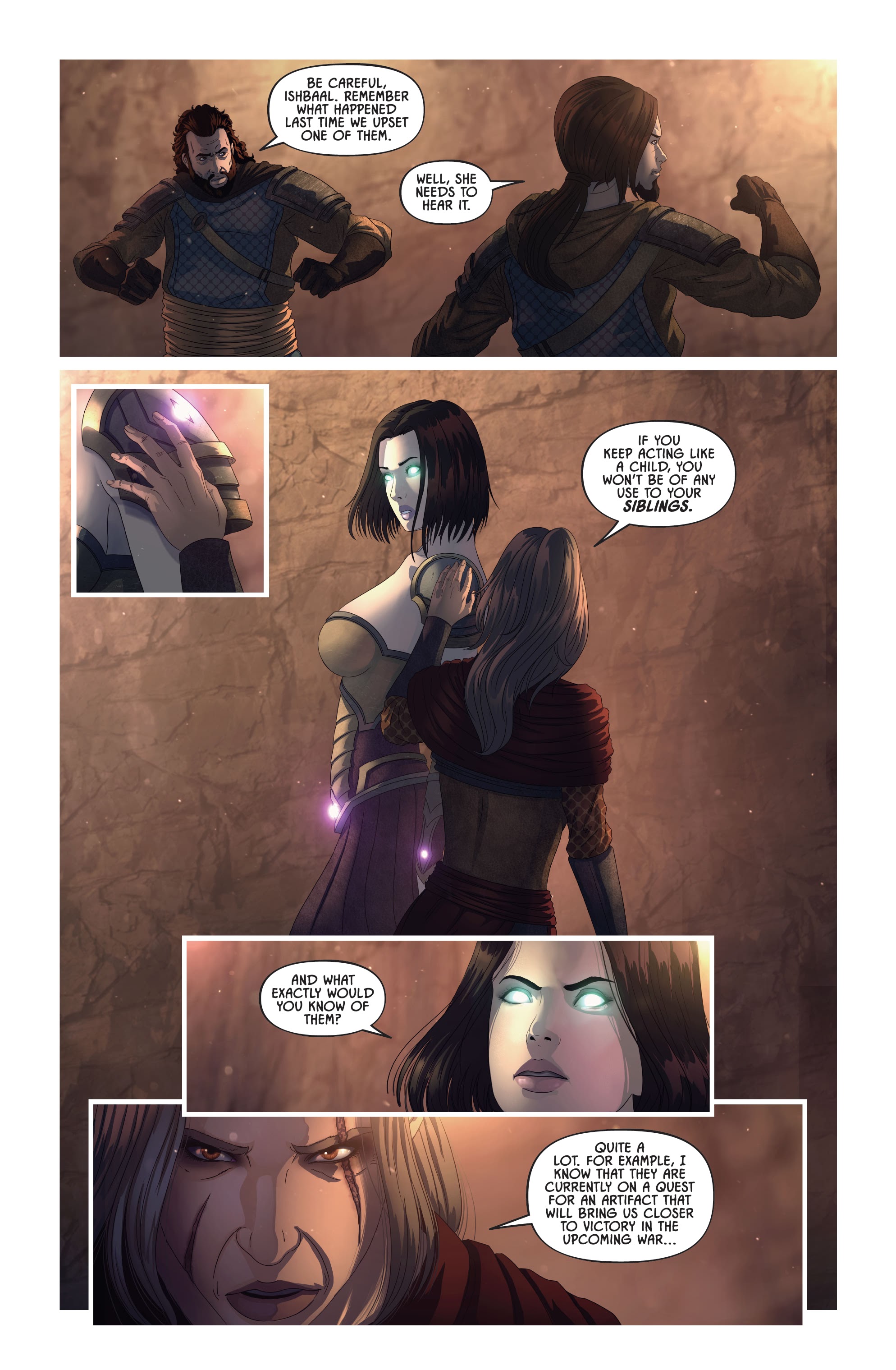 Read online Knights of the Golden Sun comic -  Issue #8 - 11