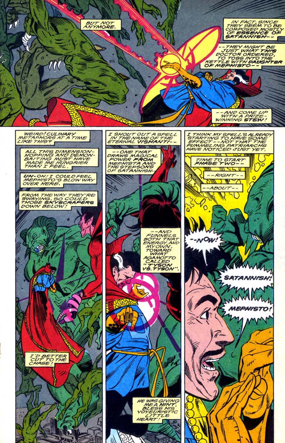 Read online Doctor Strange: Sorcerer Supreme comic -  Issue #8 - 19