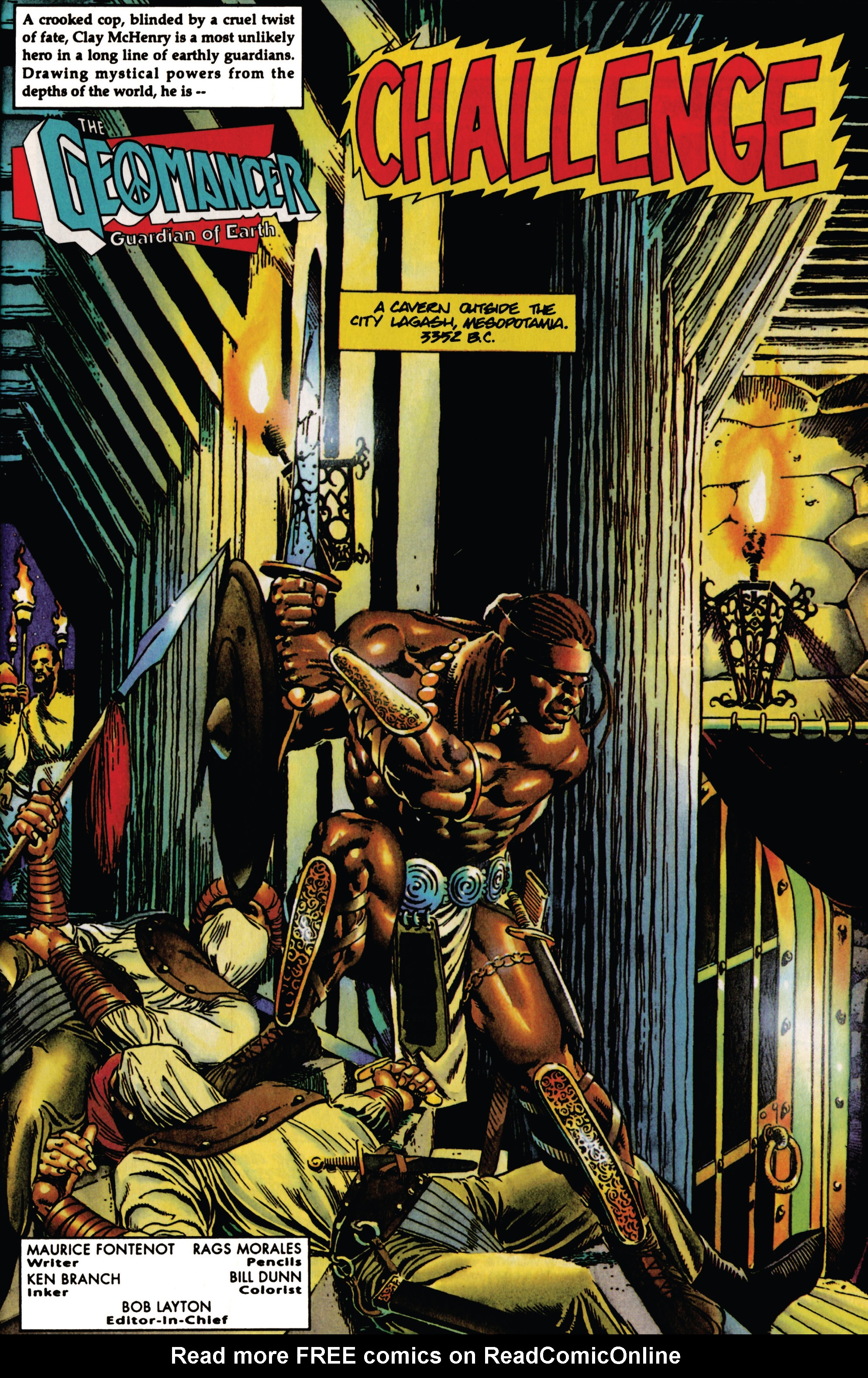 Read online Geomancer comic -  Issue #3 - 2