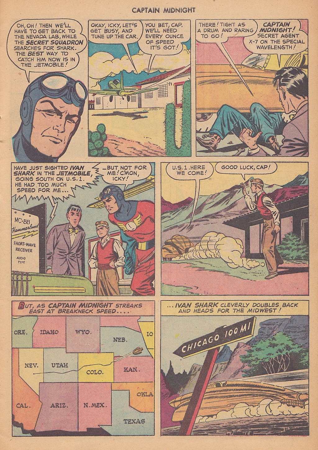 Read online Captain Midnight (1942) comic -  Issue #57 - 9