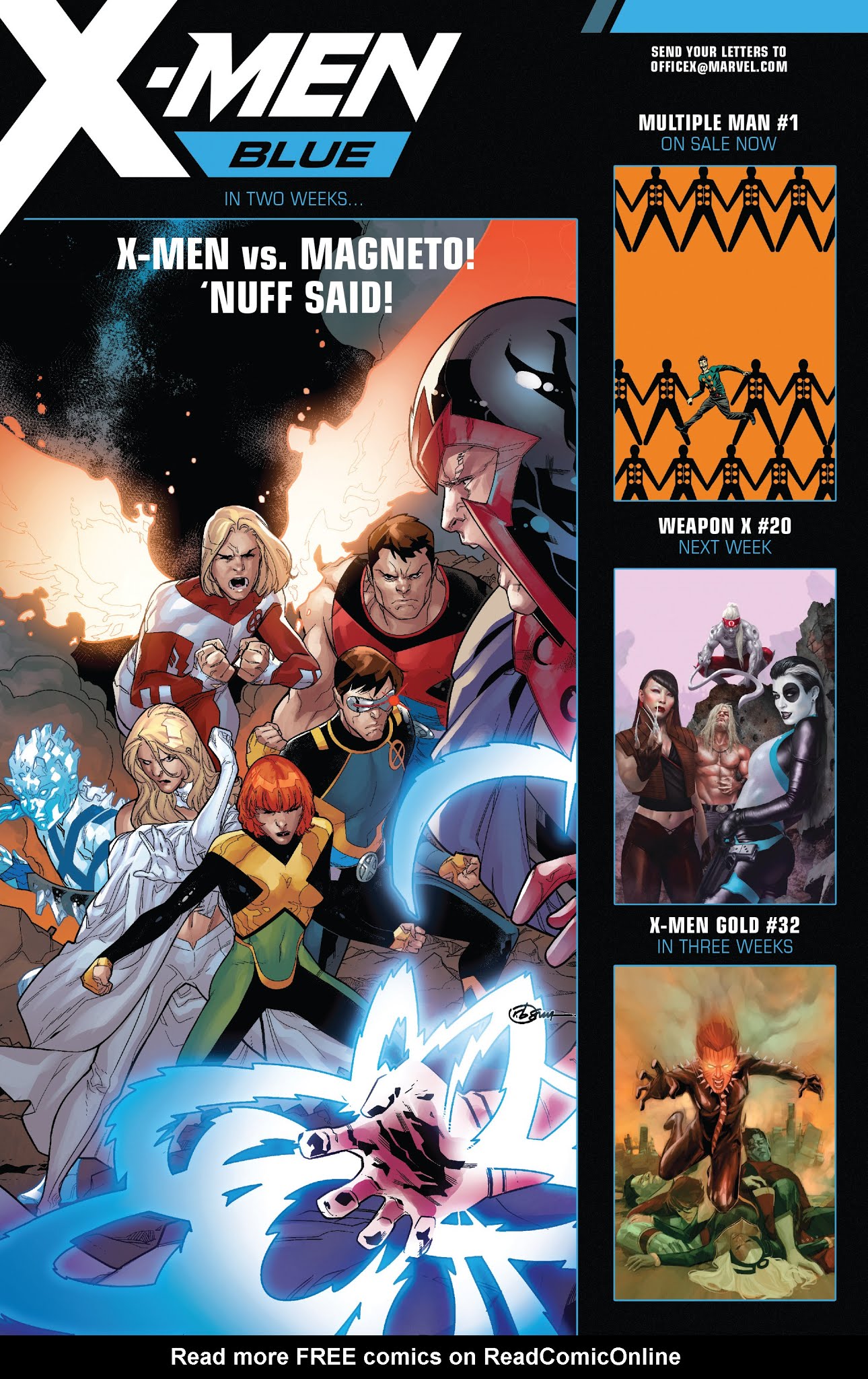 Read online X-Men: Blue comic -  Issue #30 - 19