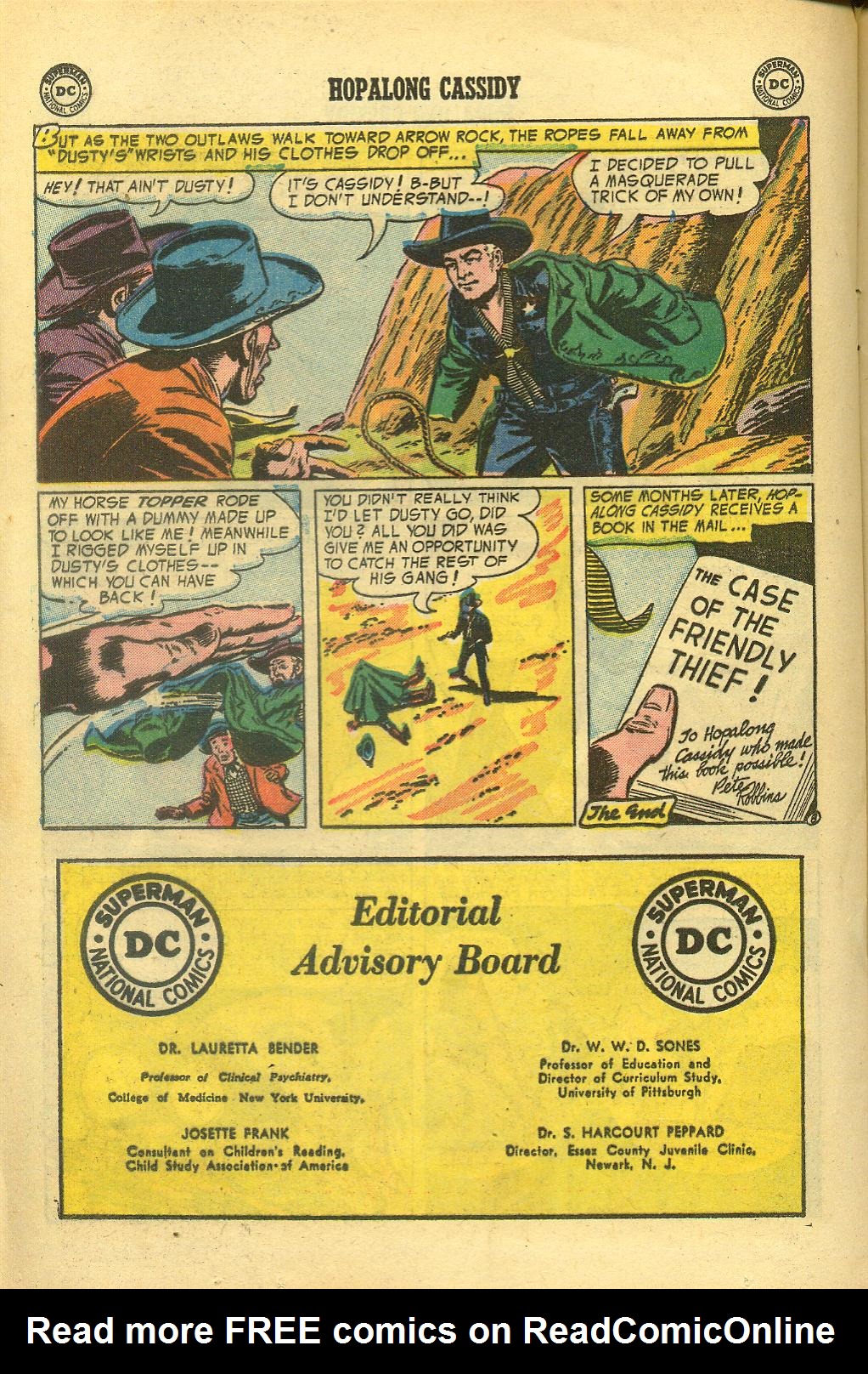 Read online Hopalong Cassidy comic -  Issue #92 - 20