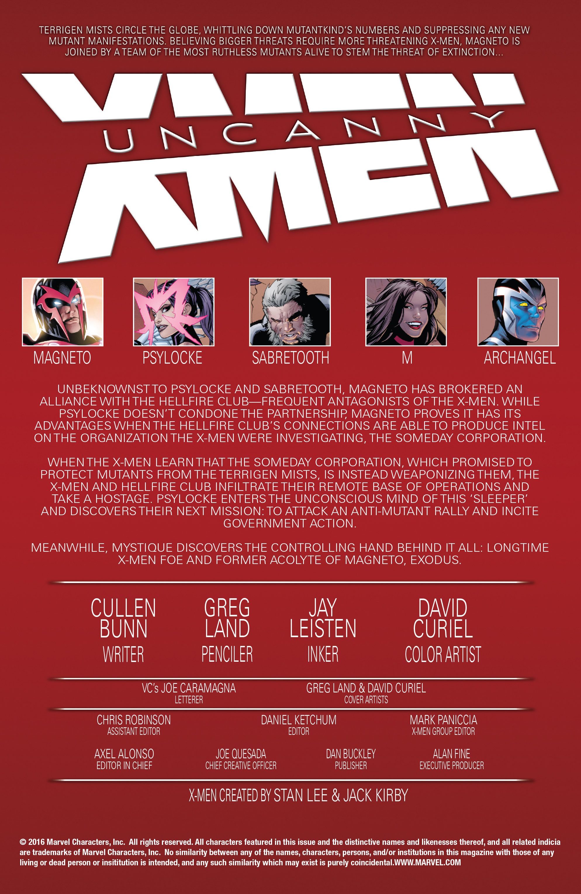 Read online Uncanny X-Men (2016) comic -  Issue #14 - 2