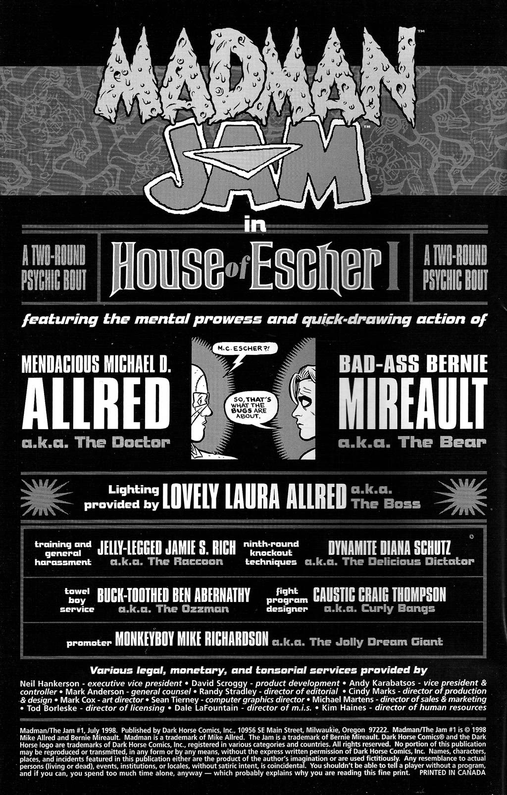 Read online Madman/The Jam comic -  Issue #1 - 2