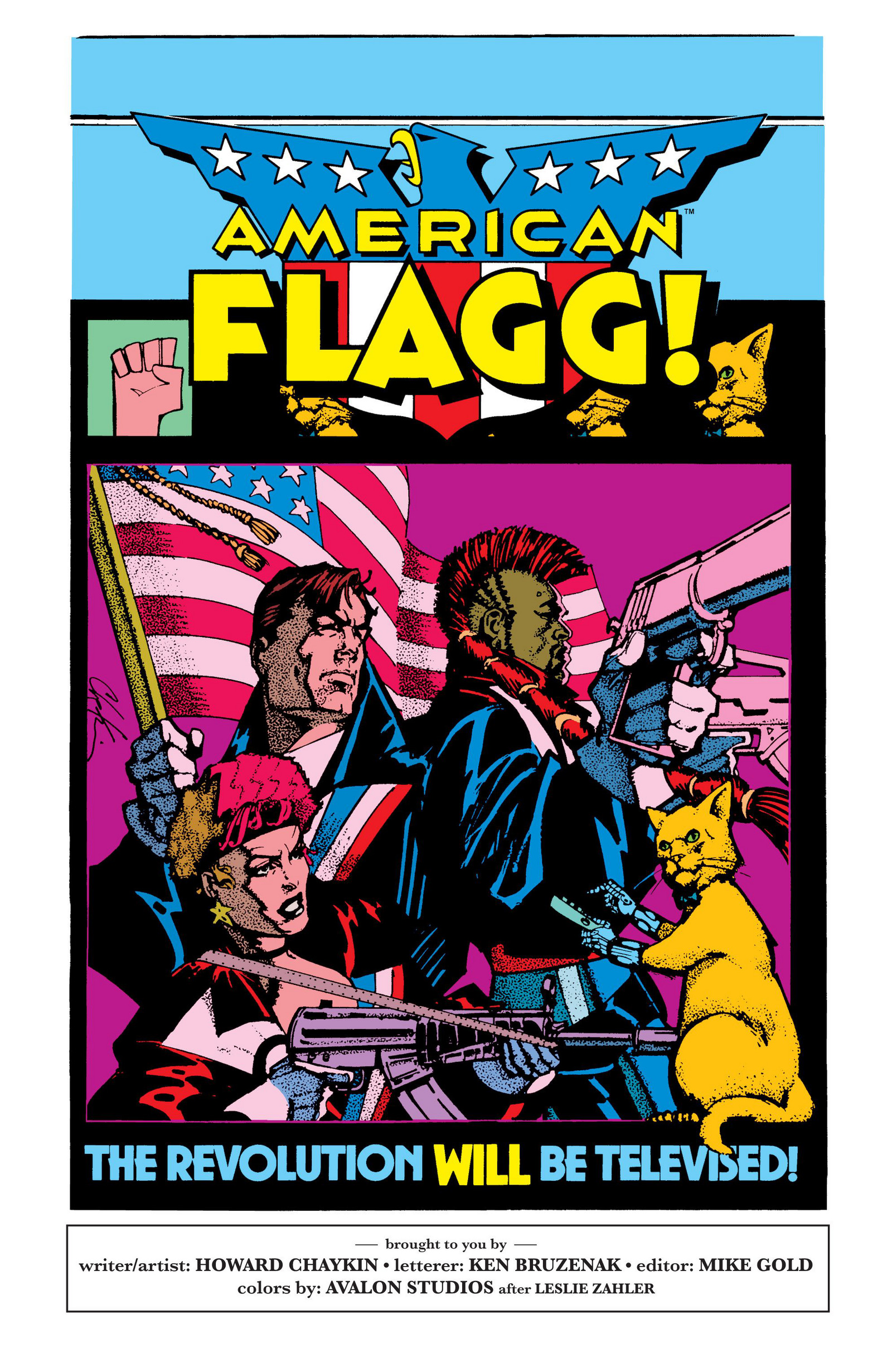 Read online American Flagg! comic -  Issue # _Definitive Collection (Part 4) - 63