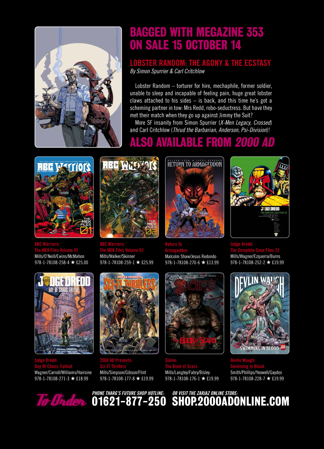 Read online Judge Dredd Megazine (Vol. 5) comic -  Issue #352 - 125