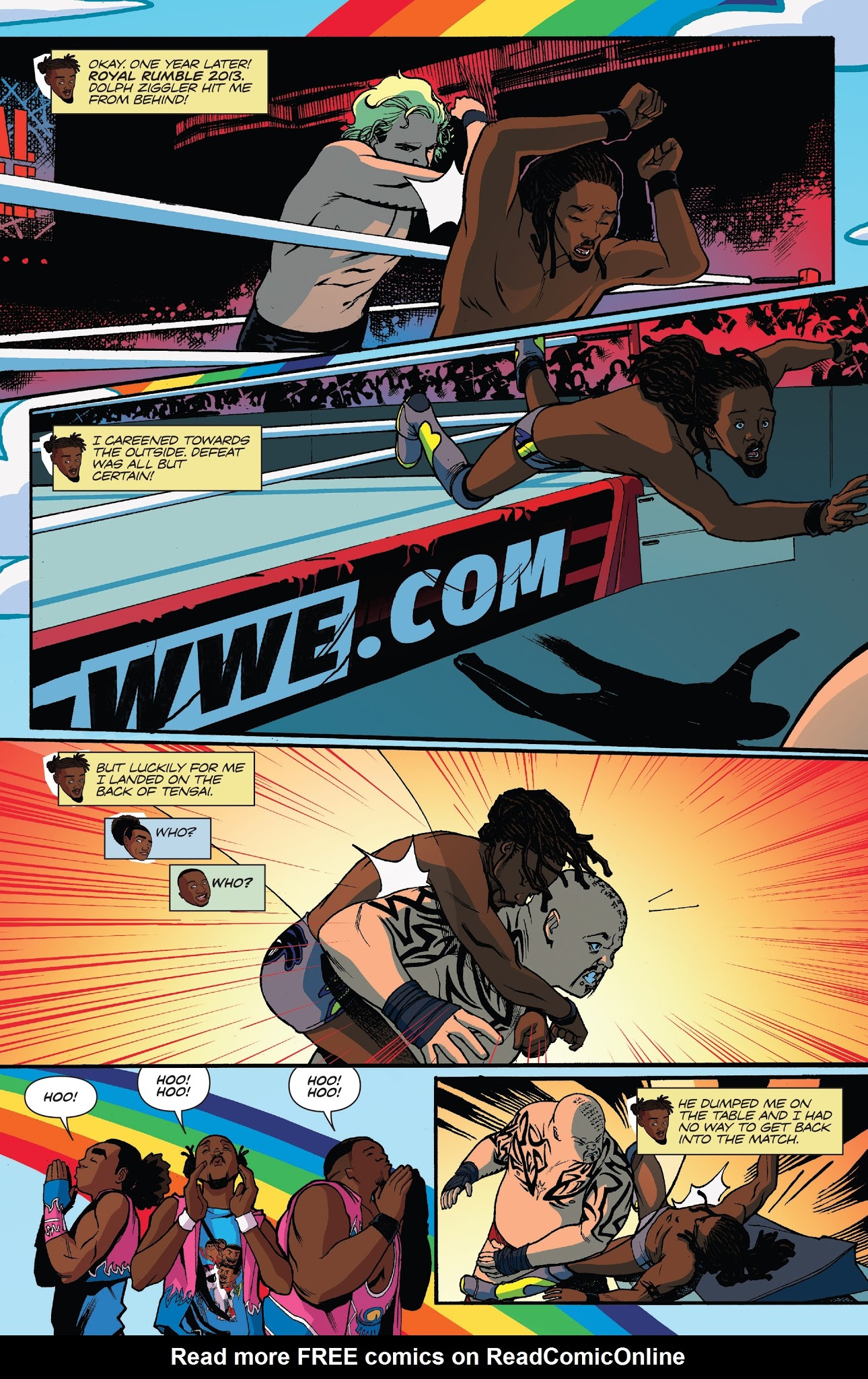 Read online WWE Royal Rumble 2018 Special comic -  Issue # Full - 18