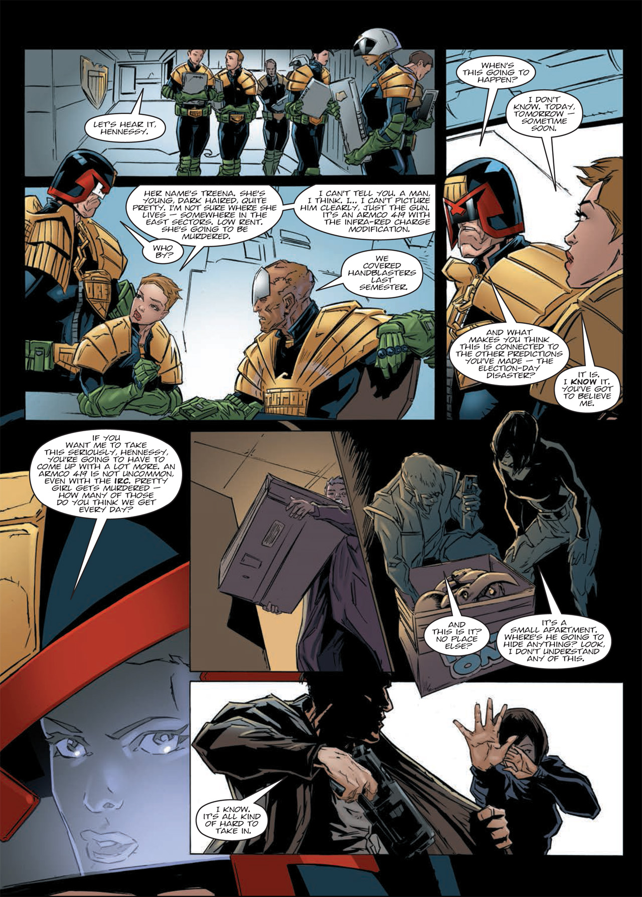 Read online Judge Dredd: Day of Chaos - The Fourth Faction comic -  Issue # TPB (Part 2) - 5
