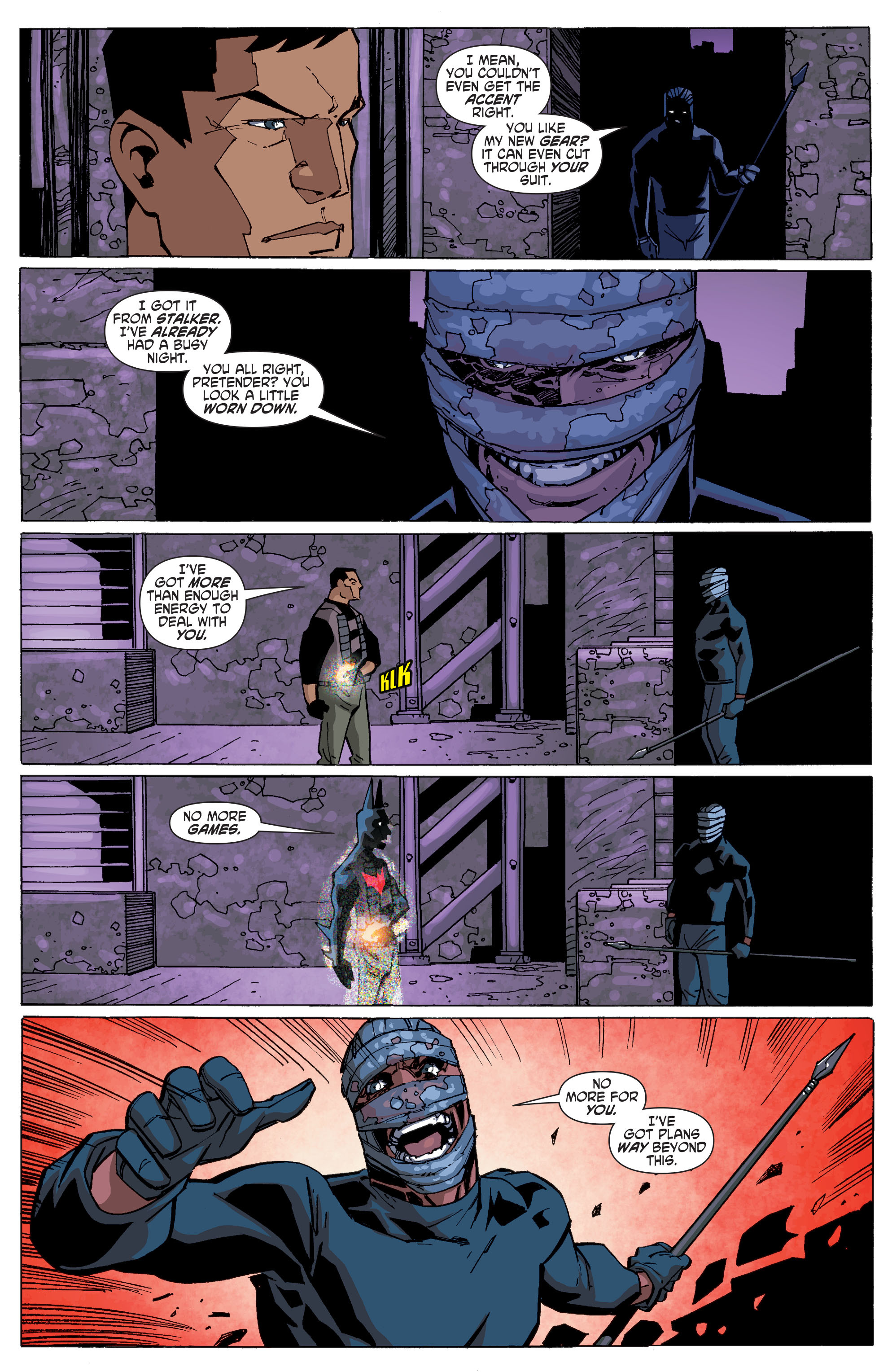 Read online Batman Beyond (2010) comic -  Issue # _TPB - 93