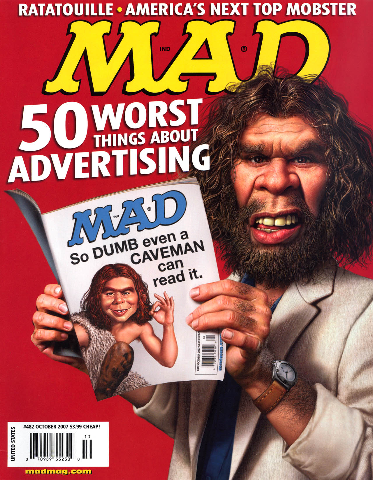 Read online MAD comic -  Issue #482 - 1