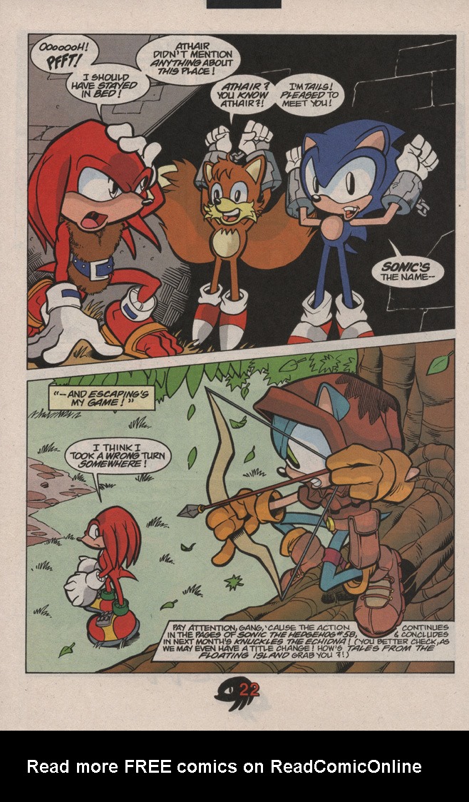 Read online Knuckles the Echidna comic -  Issue #11 - 30