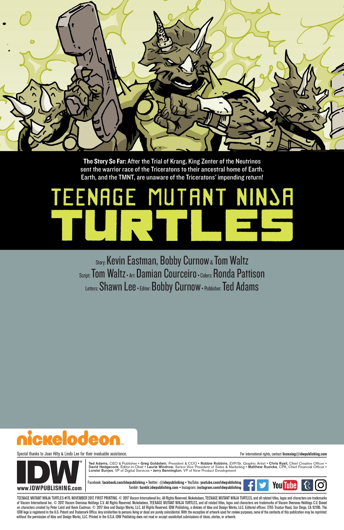 Read online Teenage Mutant Ninja Turtles (2011) comic -  Issue #76 - 2
