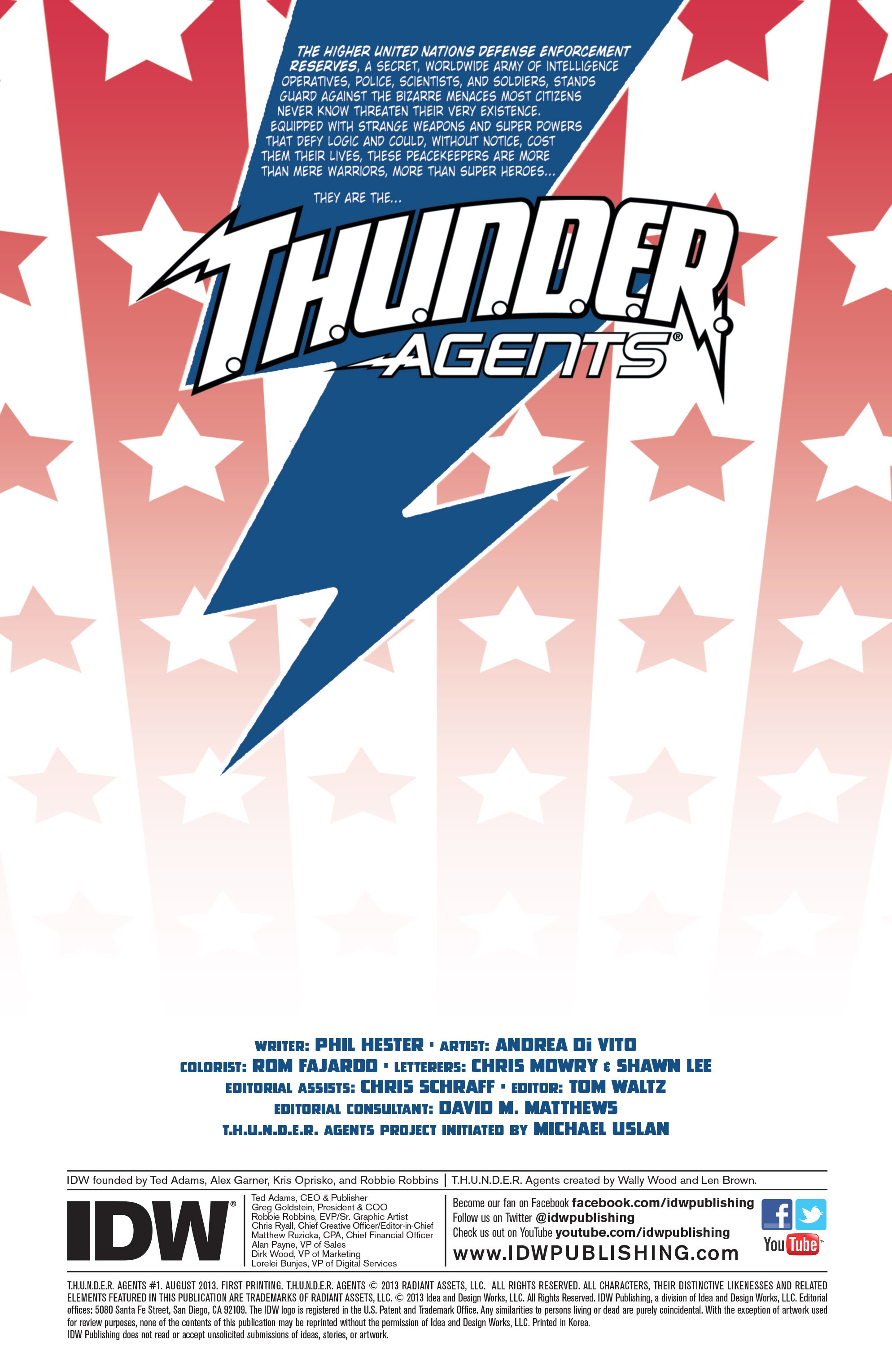 Read online T.H.U.N.D.E.R. Agents (2013) comic -  Issue #1 - 3