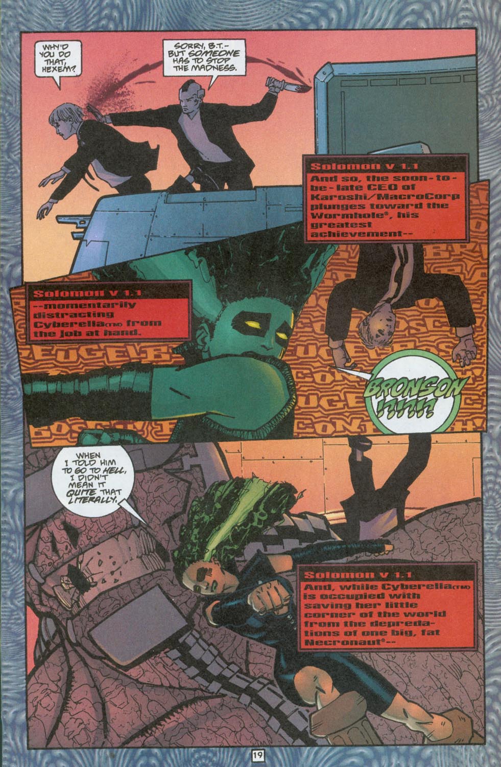 Read online Cyberella comic -  Issue #7 - 18