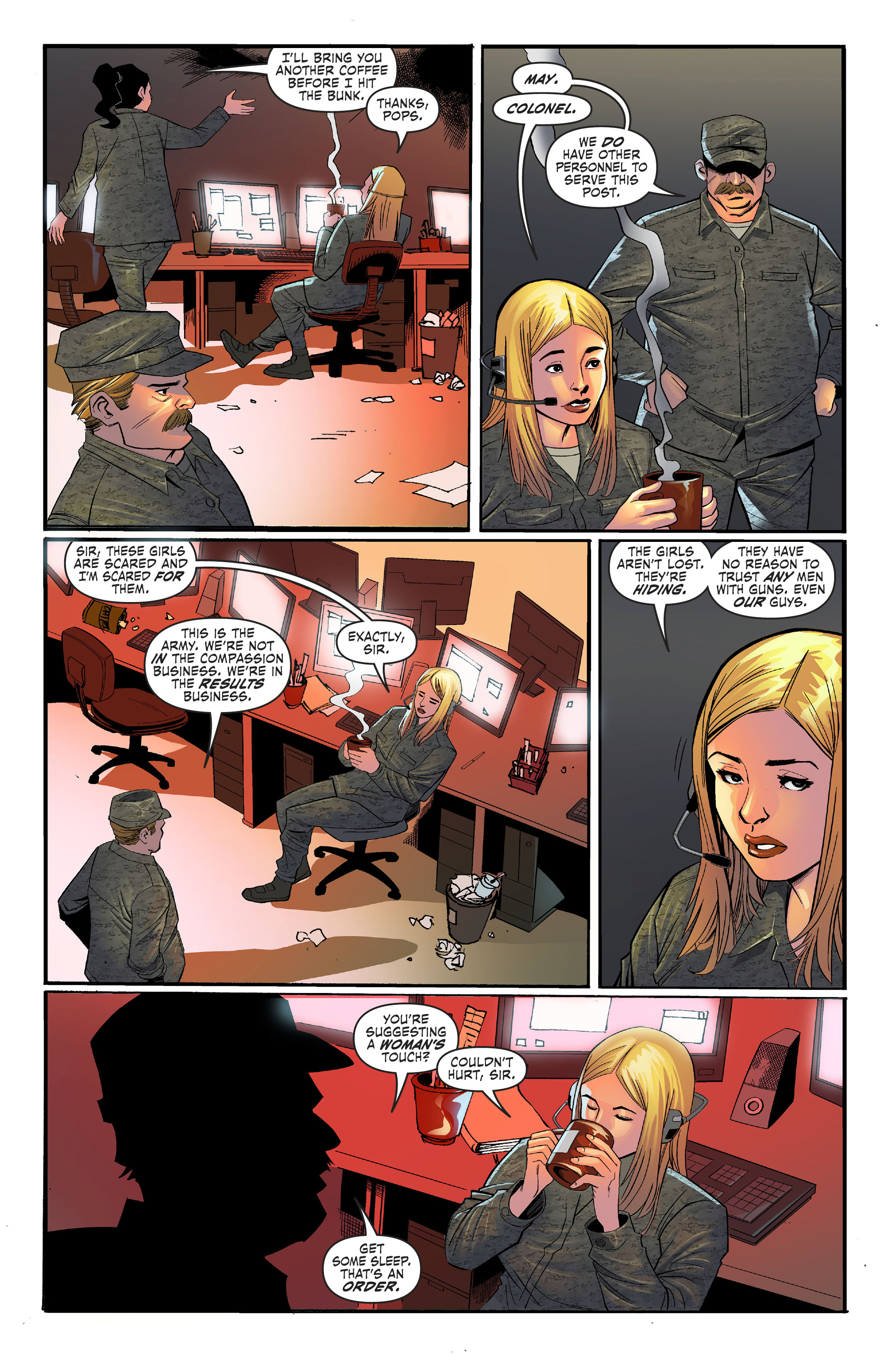 Read online Militia comic -  Issue #1 - 18