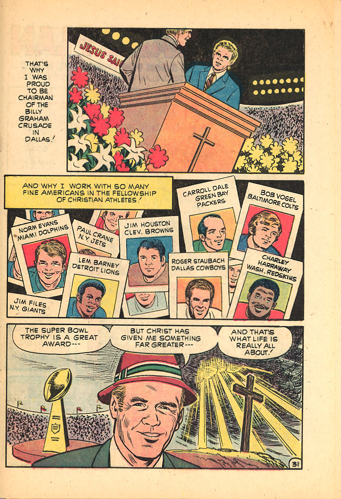 Read online Tom Landry and the Dallas Cowboys comic -  Issue # Full - 33